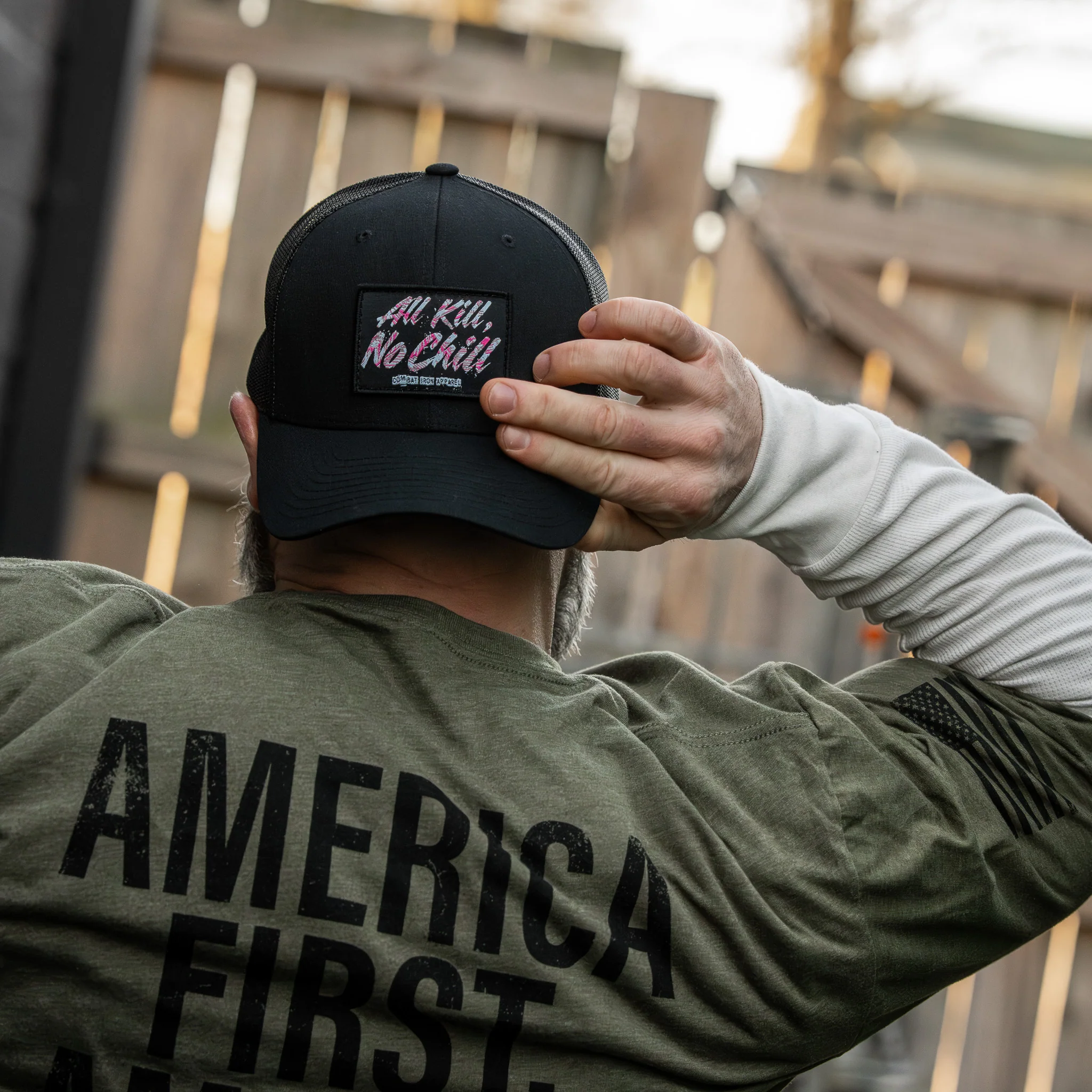 All Kill No Chill Patch Snapback Hat - Image 20