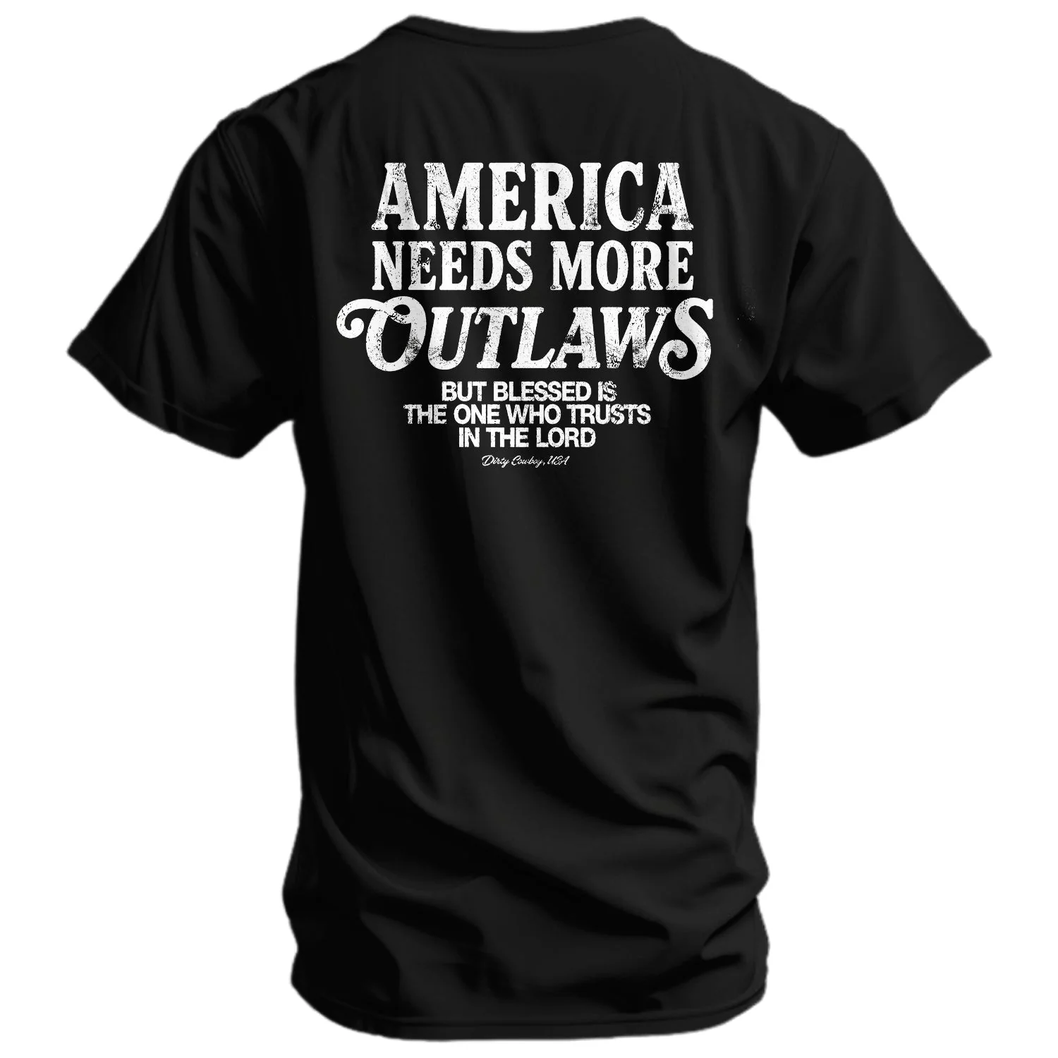America Needs More Outlaws Men's T-Shirt - Image 2
