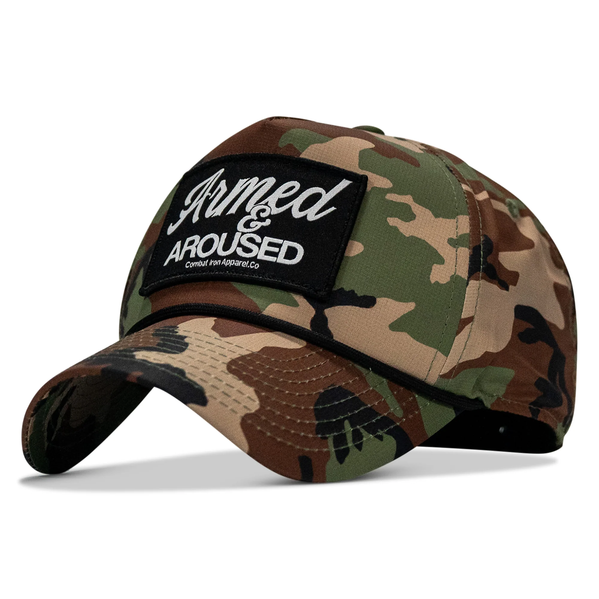 Armed & Aroused Patch Weekender Snapback - Image 9