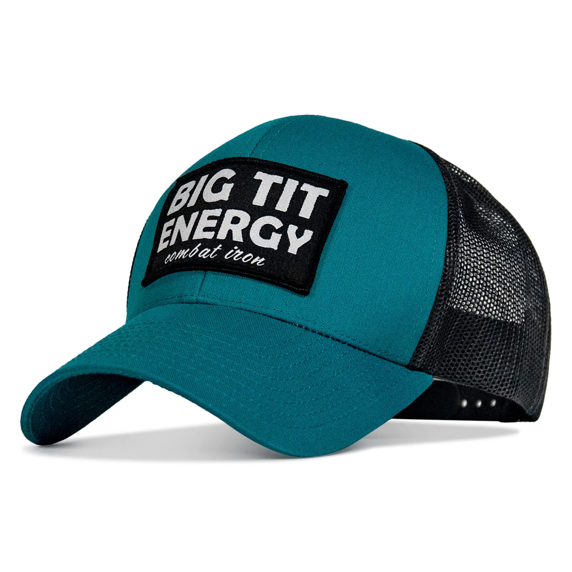 Big Tit Energy Patch Snapback Hat - Image 3