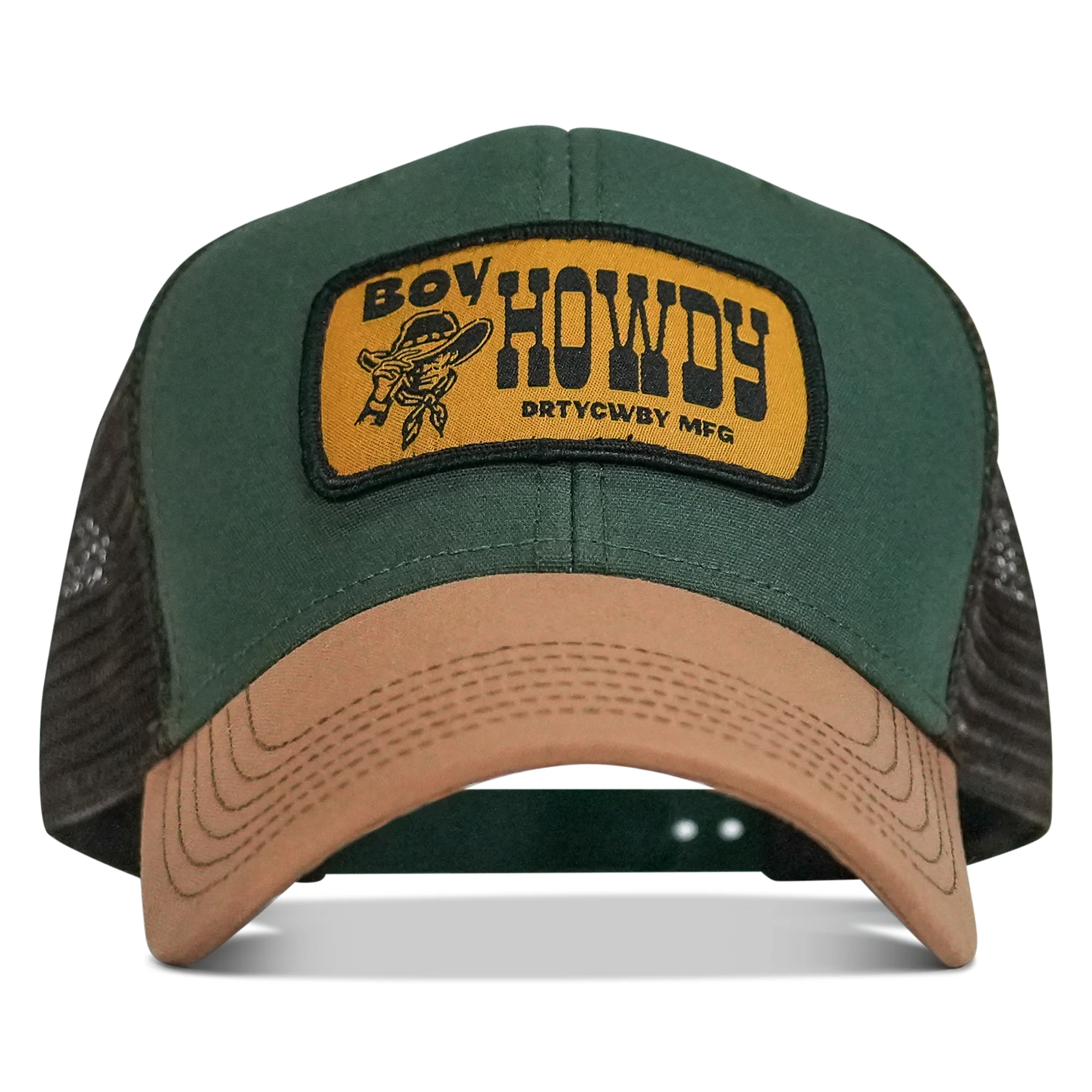 Boy Howdy Western Patch Snapback Hat - Image 2