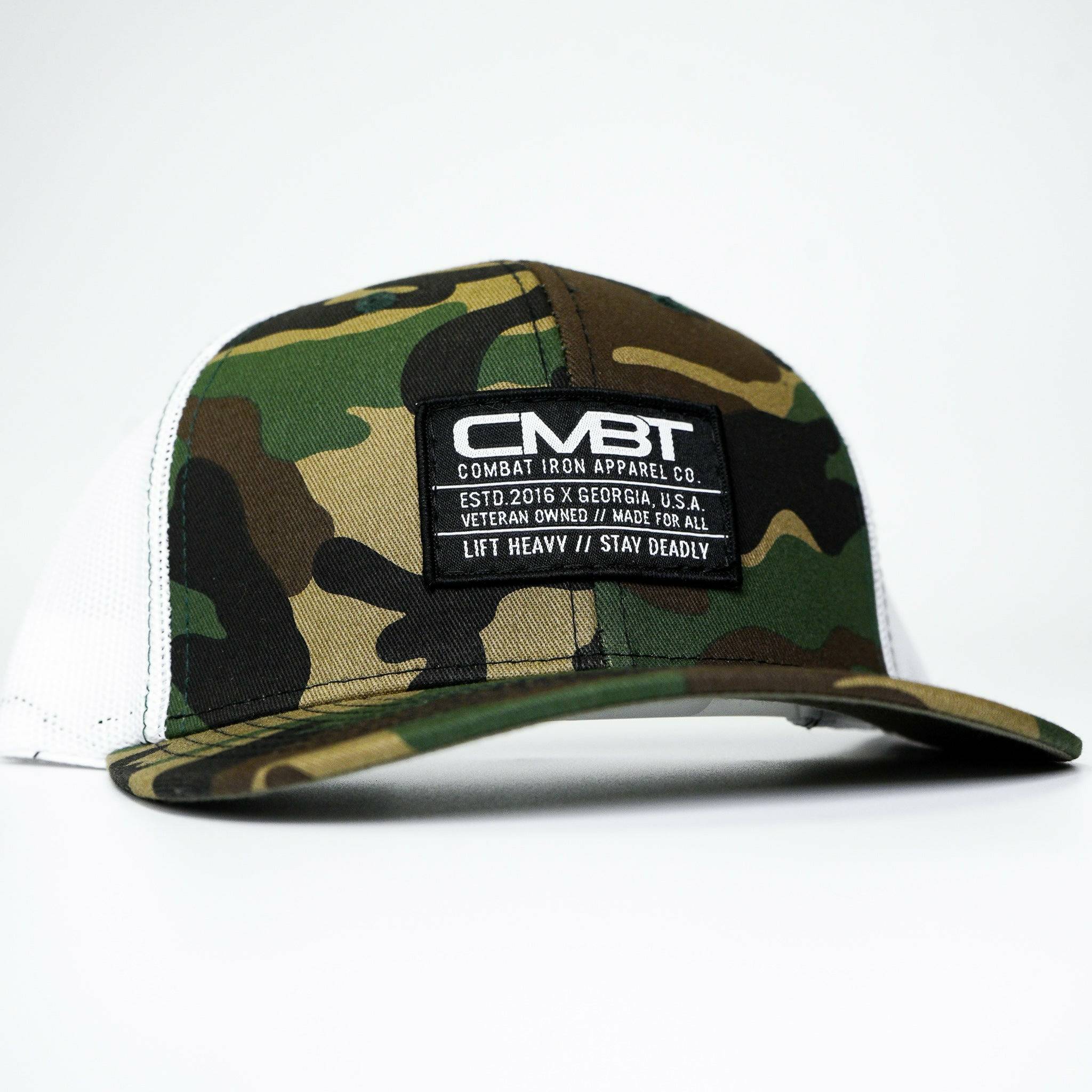 Branded CMBT Labeled Mid-Profile Snapback Hat - Image 10