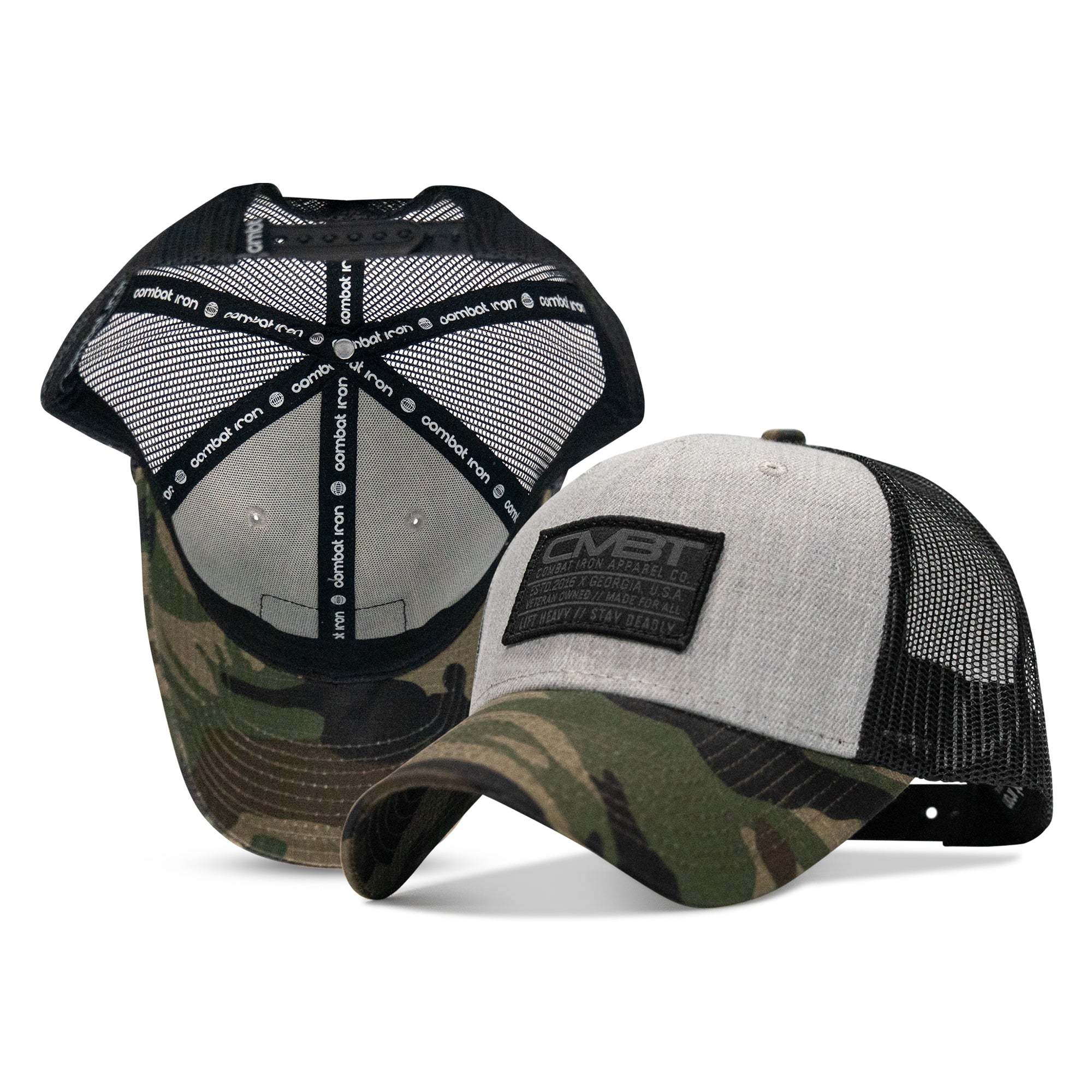 Branded CMBT Subdued Labeled Snapback Hat - Image 13