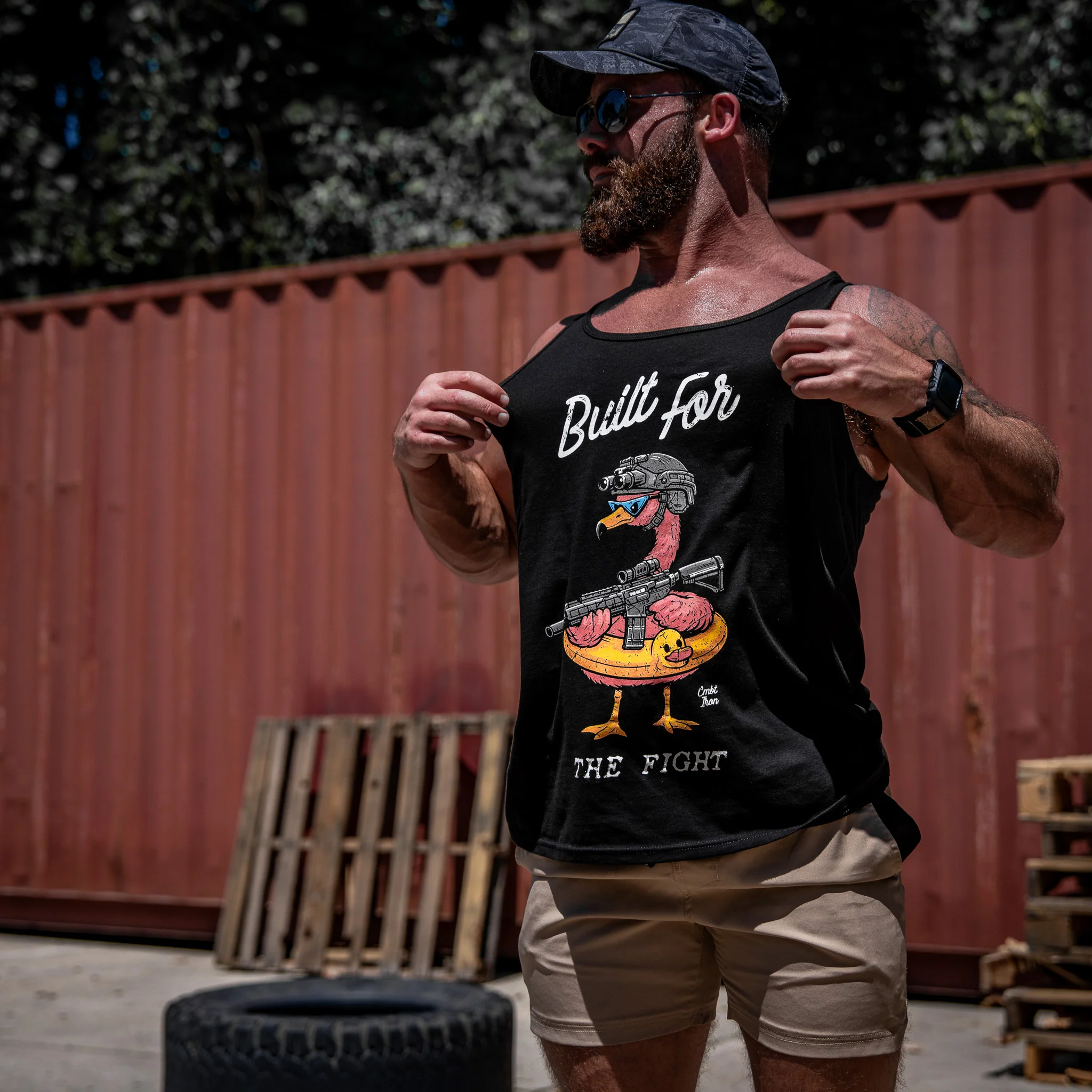Built For The Fight Men's Tank Top - Image 6