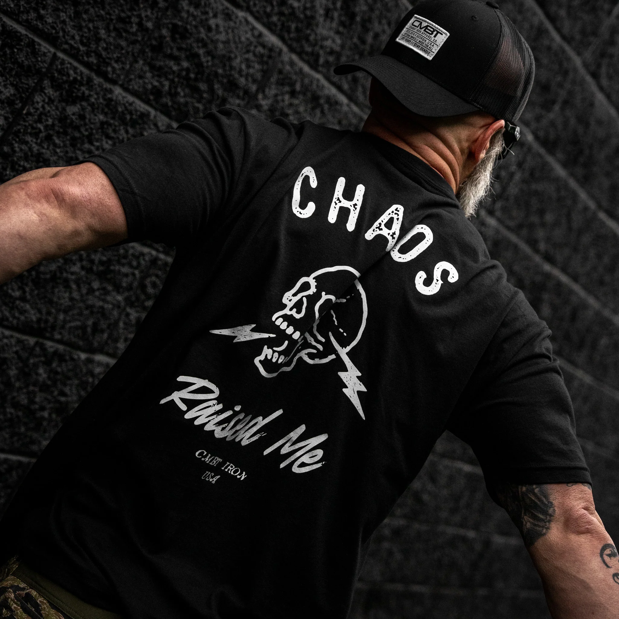 Chaos Raised Me Men's T-Shirt - Image 10