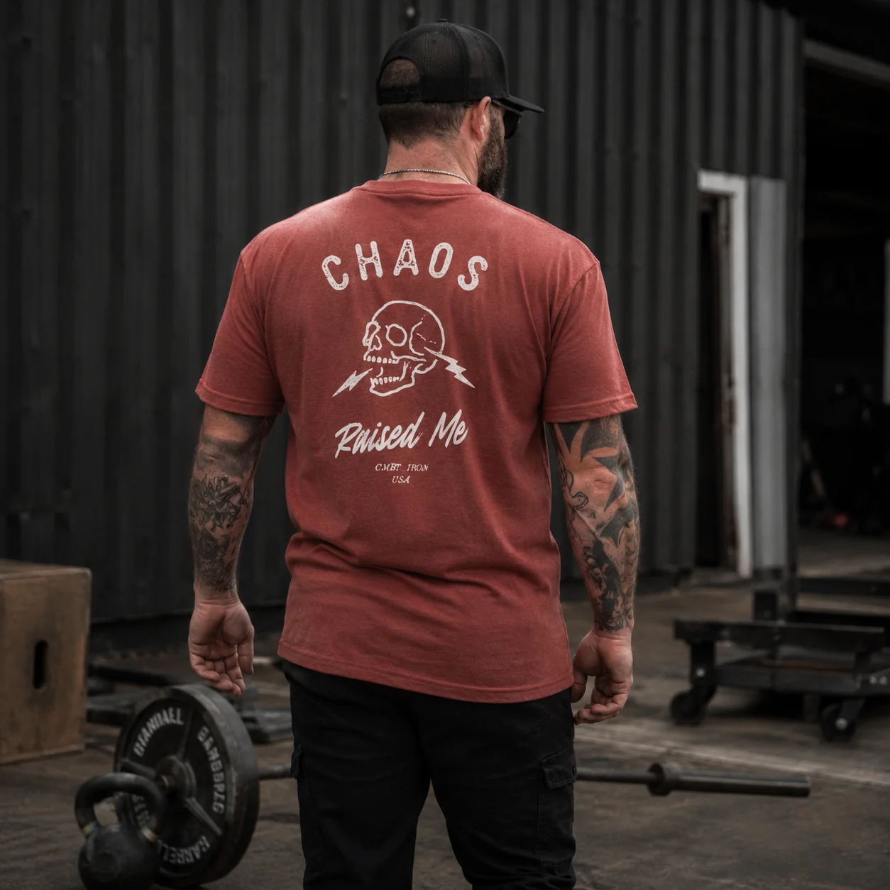 Chaos Raised Me Men's T-Shirt - Image 21