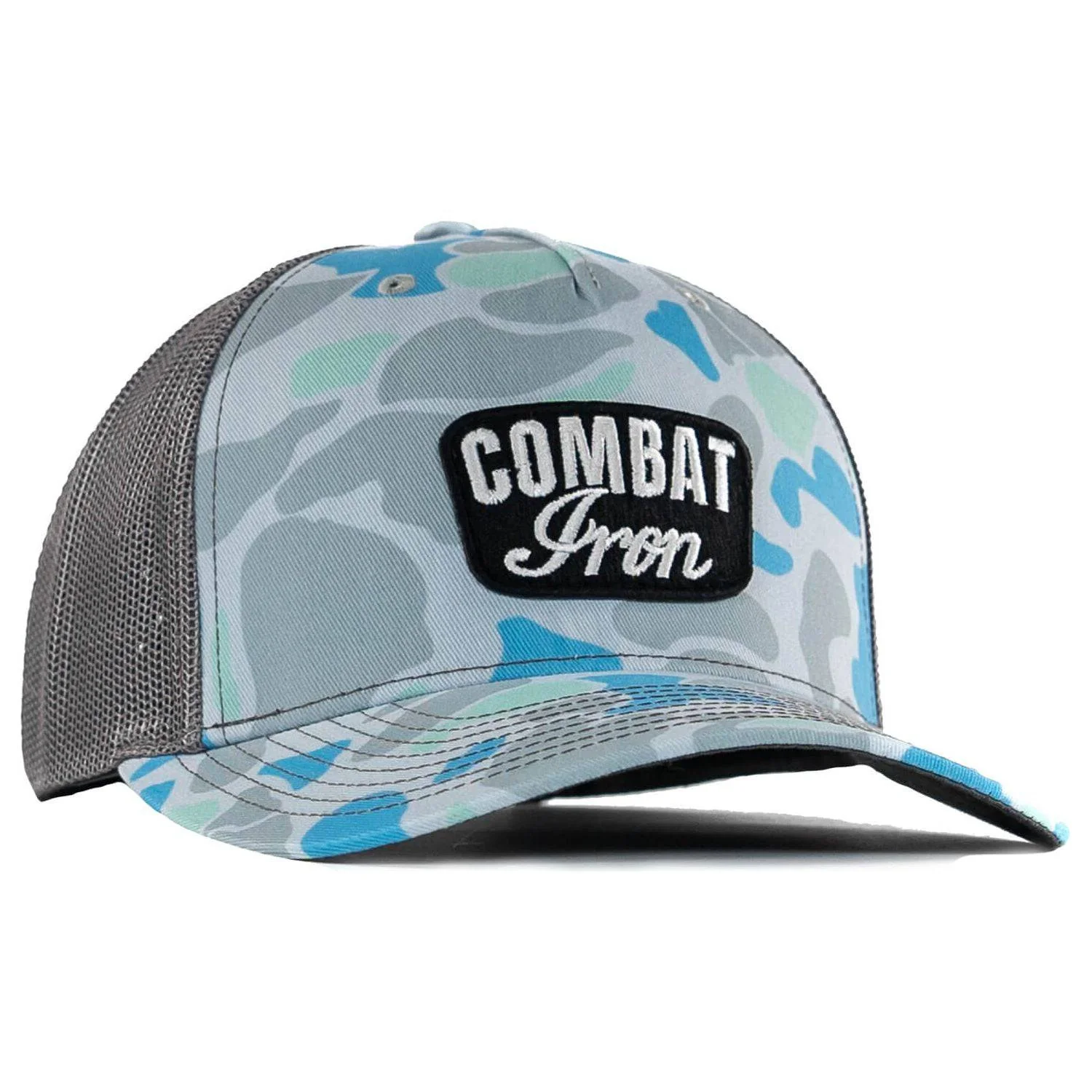 Combat Branded Patch Snapback Hat - Image 3