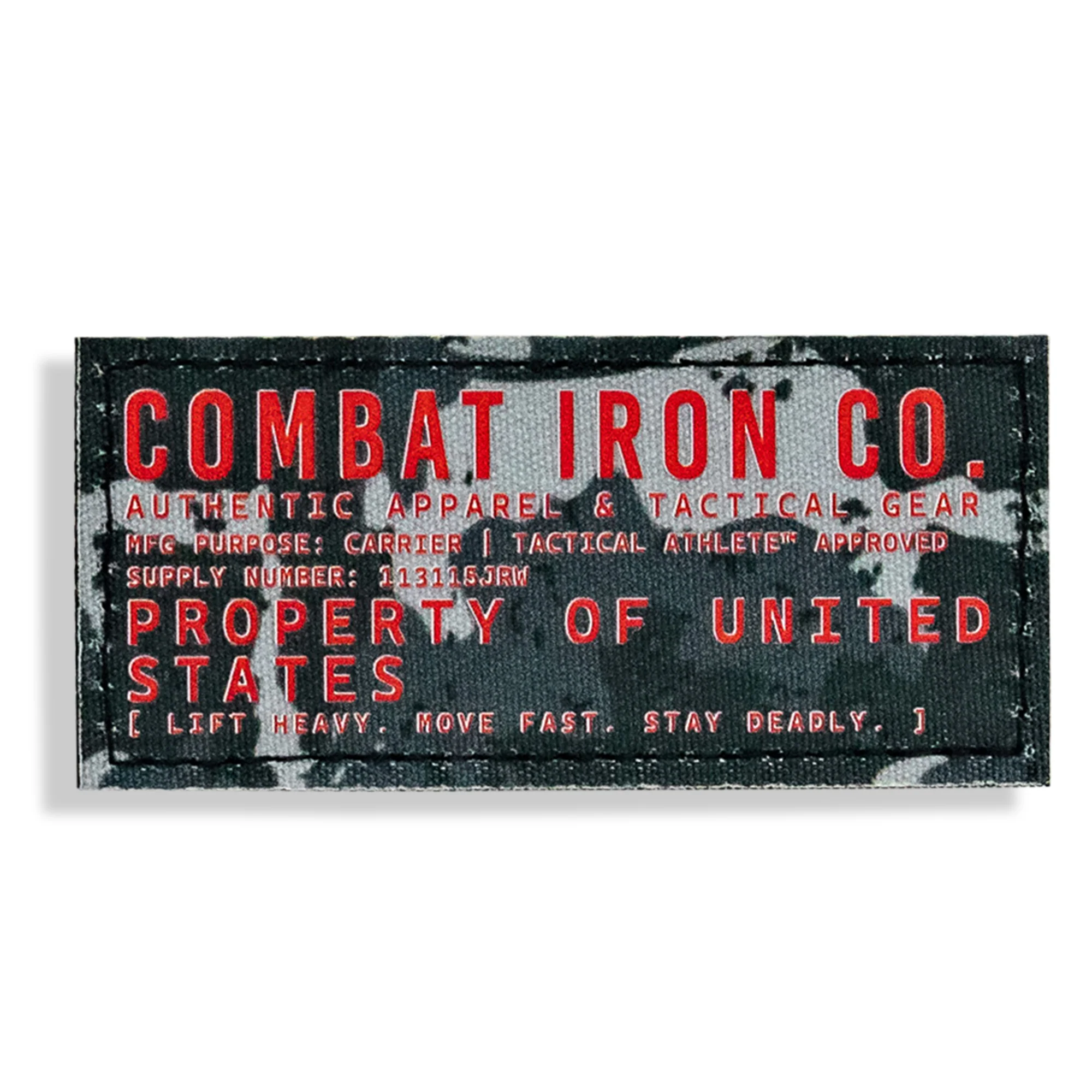 Combat Iron Co. Authentic Brand Velcro Patch - Image 6