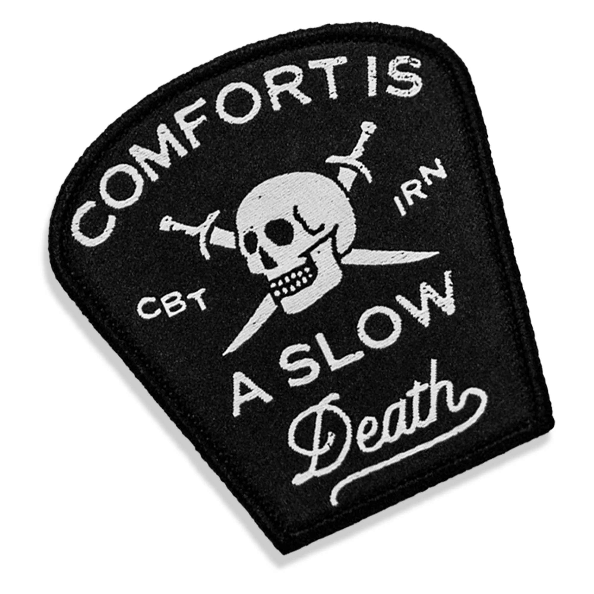 Comfort Is a Slow Death Large Velcro Patch - Image 9