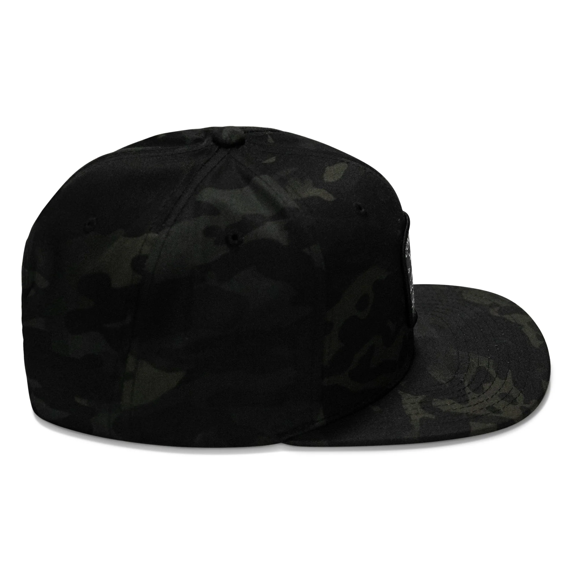 Comfort Is A Slow Death Patch Flatbill Snapback Hat - Image 18