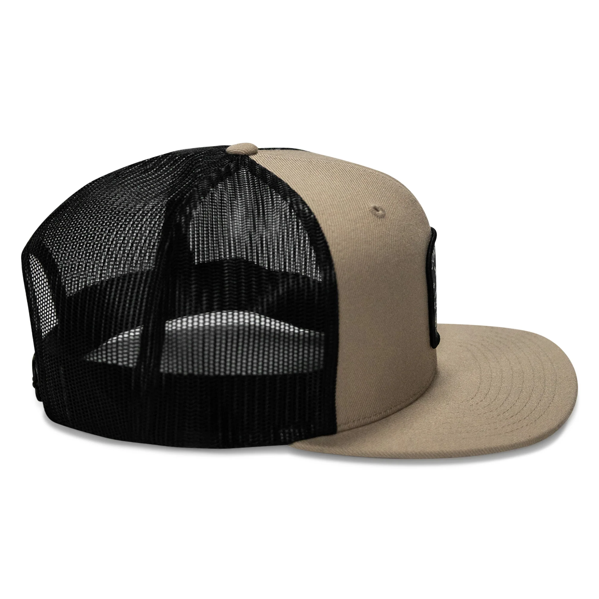 Comfort Is A Slow Death Patch Flatbill Snapback Hat - Image 23