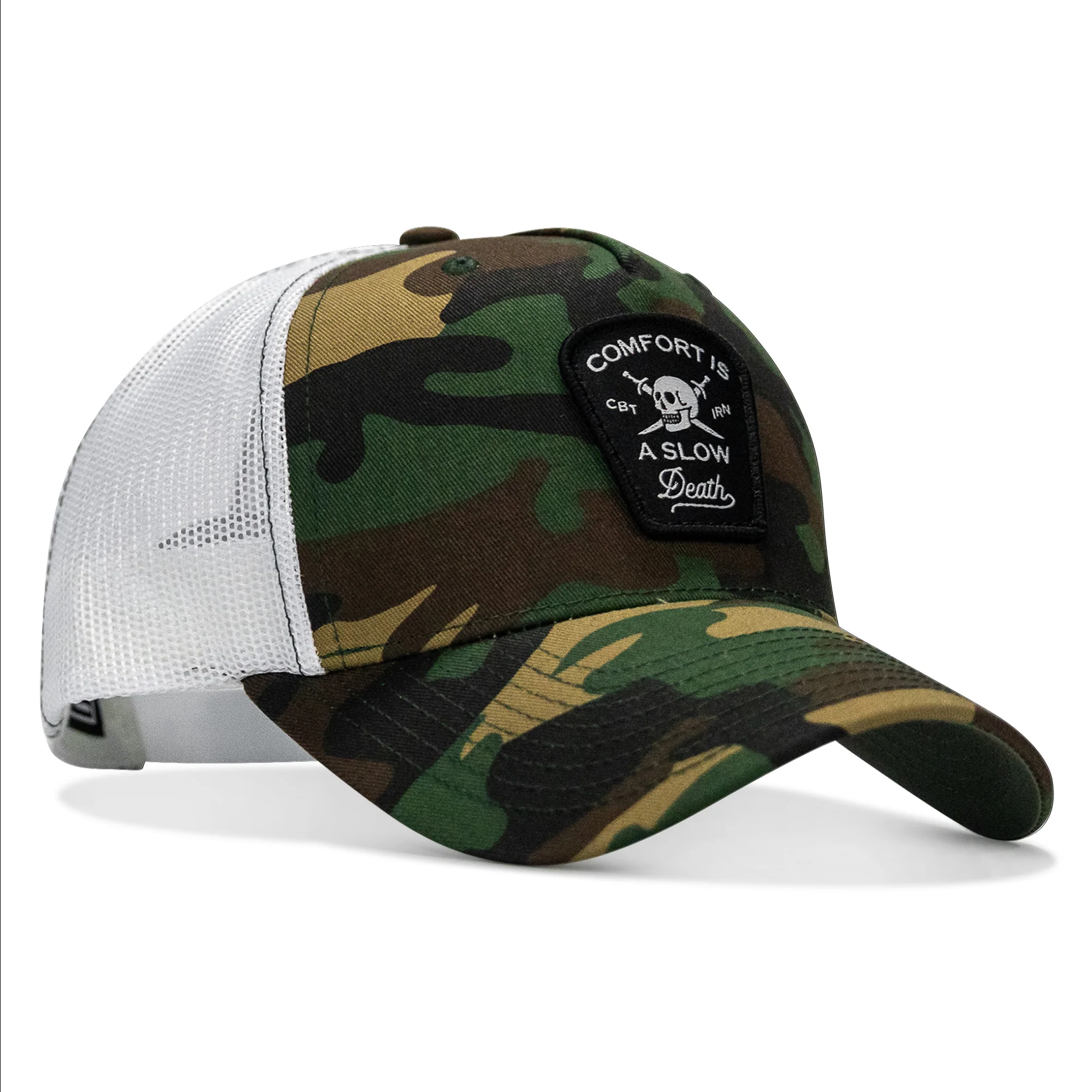 Comfort Is A Slow Death Patch Snapback Hat - Image 20