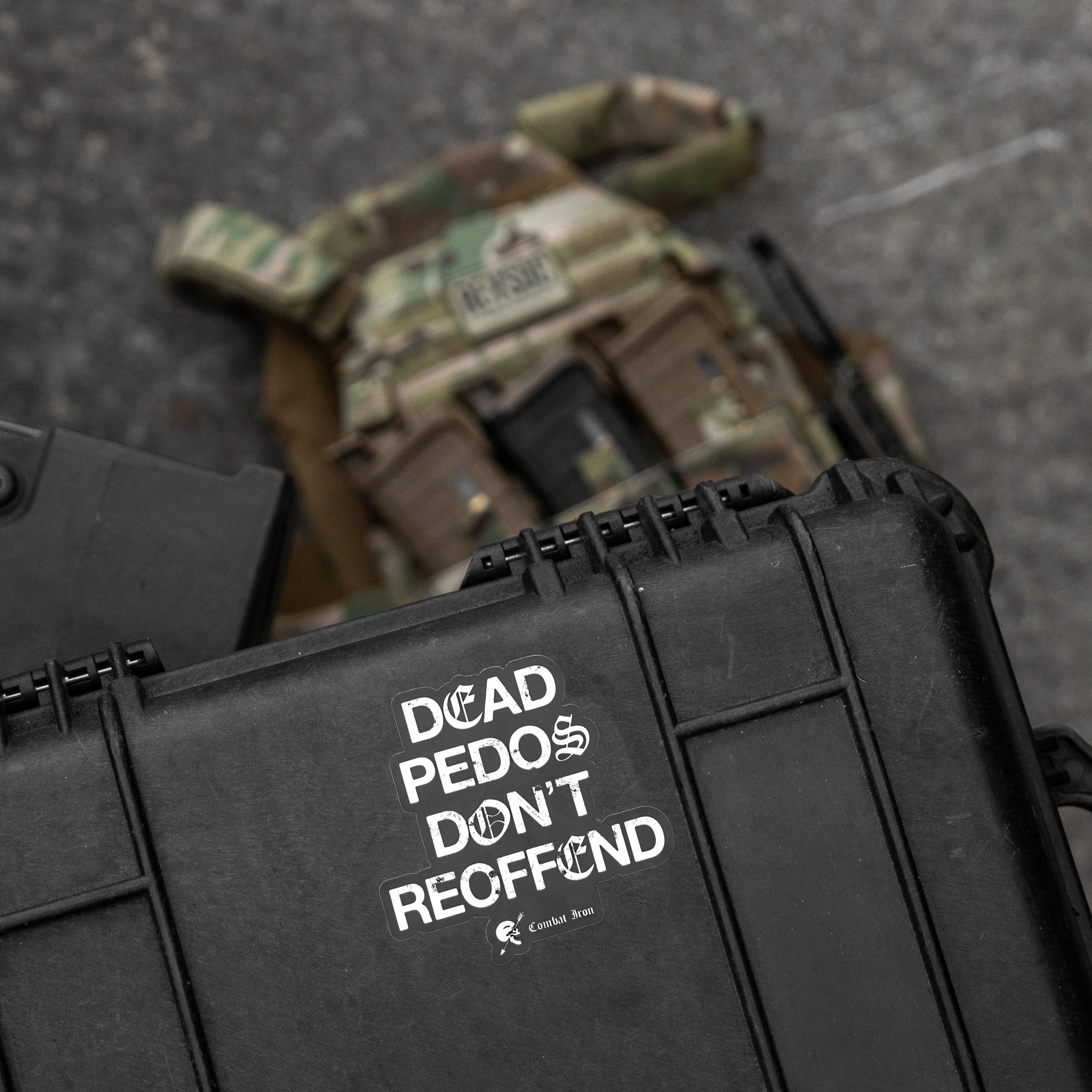 Dead Pedos Don't Reoffend Decal - Image 2