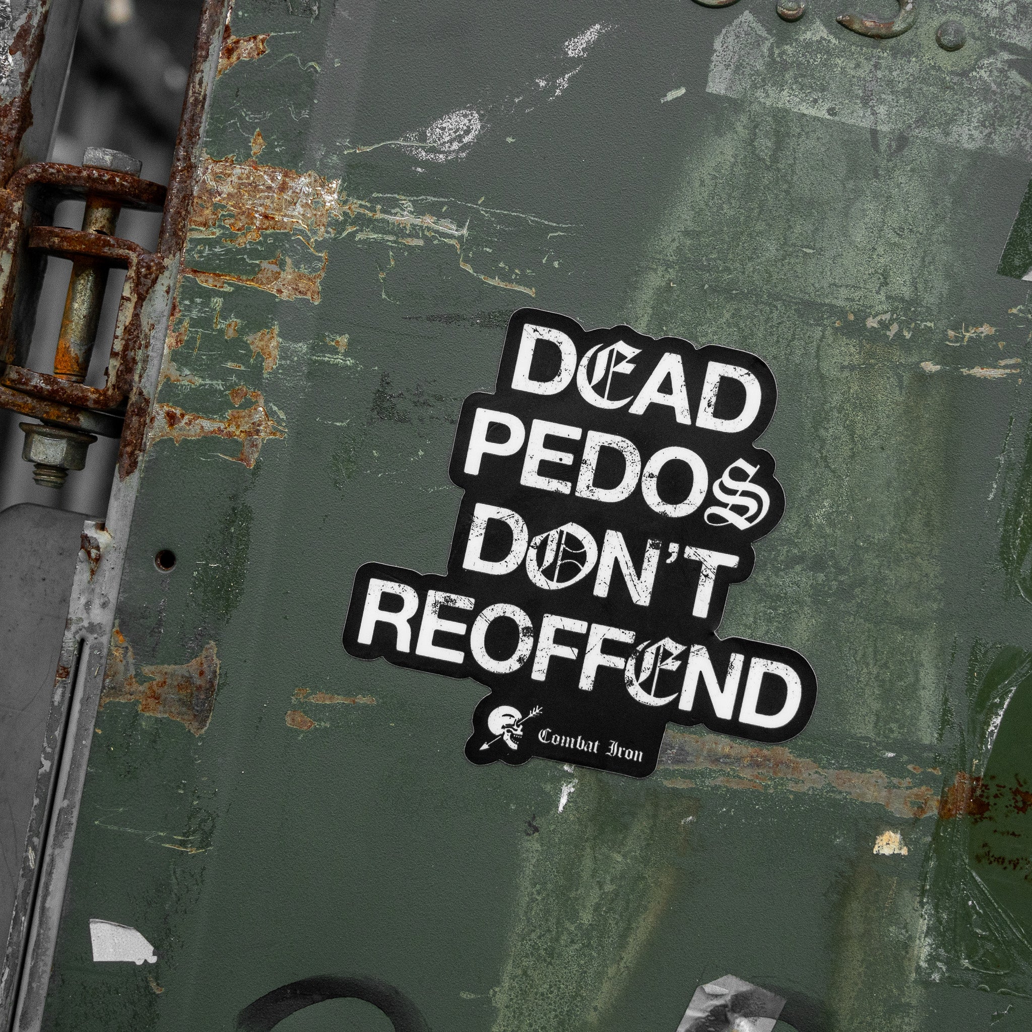 Dead Pedos Don't Reoffend Decal - Image 3