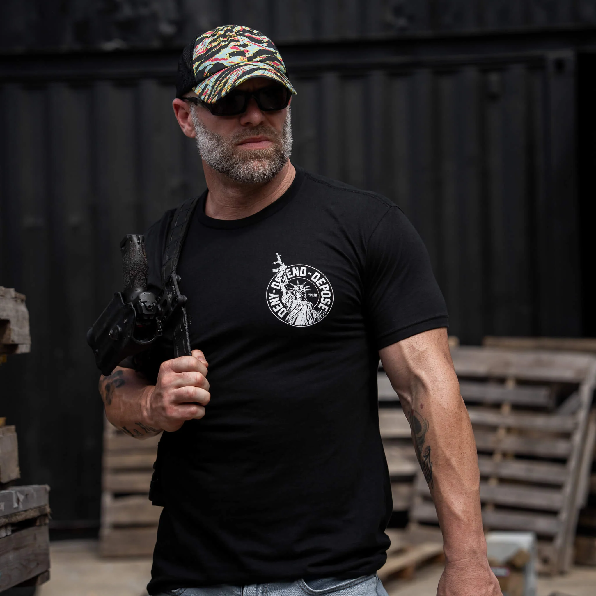 Deny. Defend. Depose Men's T-Shirt - Image 13