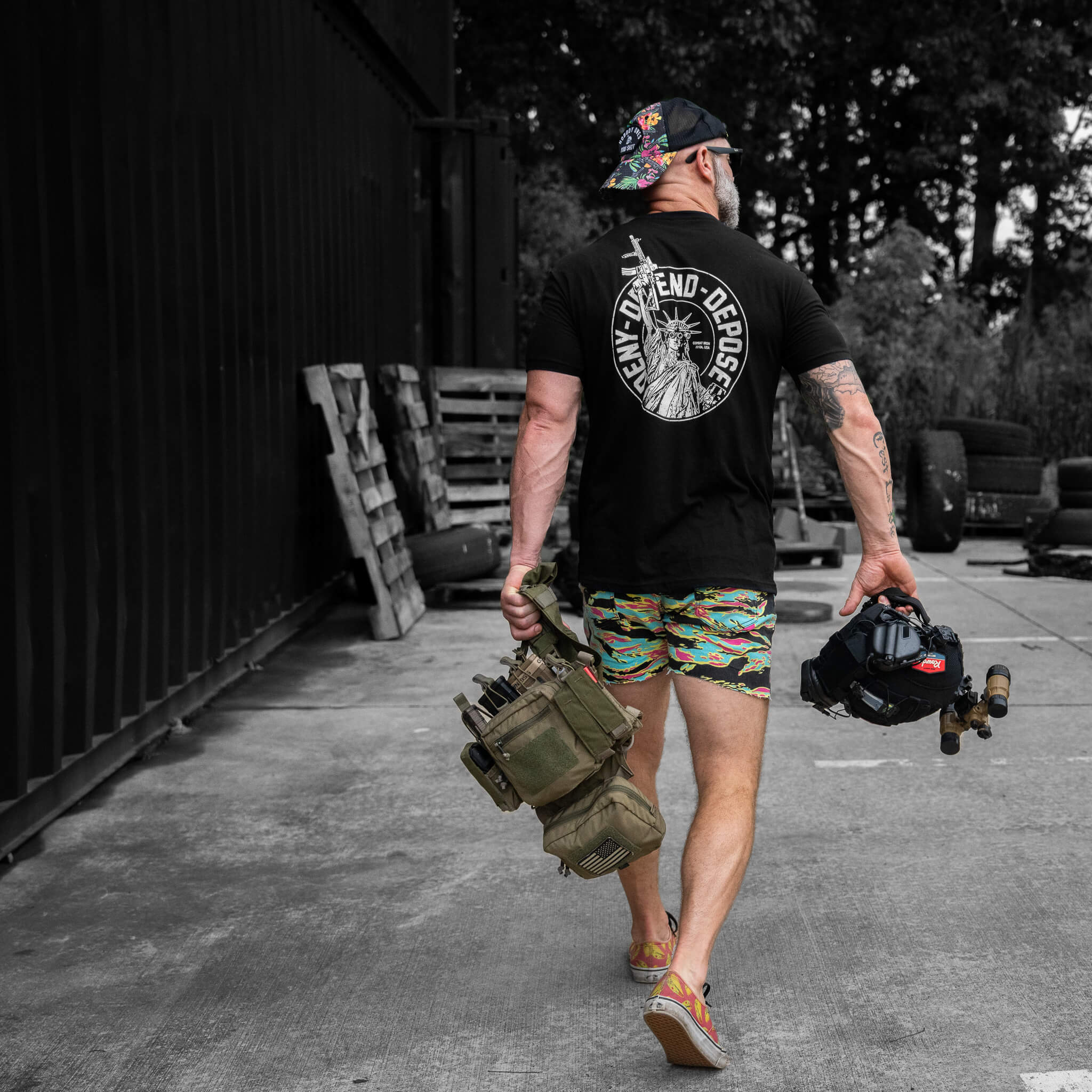Deny. Defend. Depose Men's T-Shirt - Image 16
