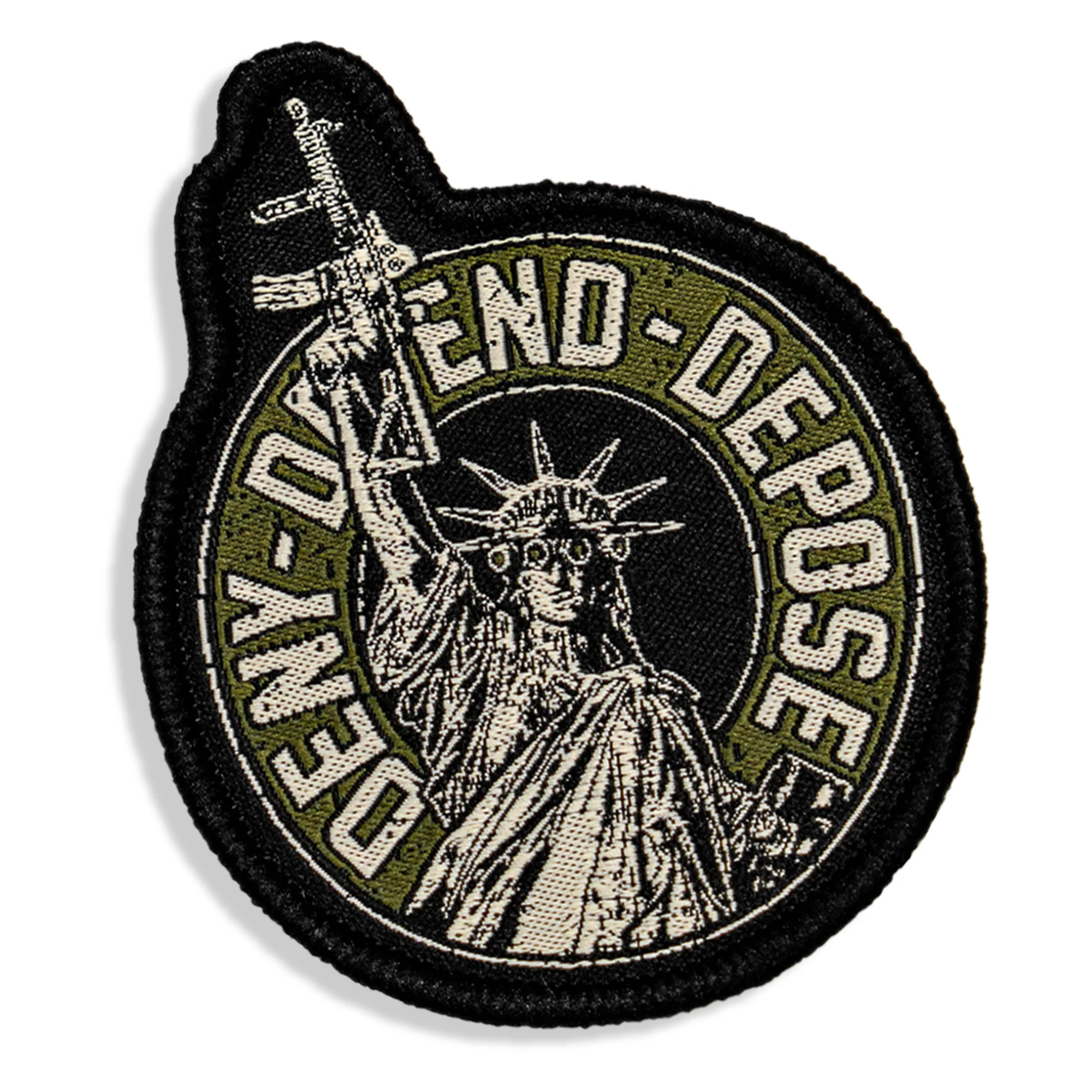 Deny. Defend. Depose. Velcro Patch - Image 7