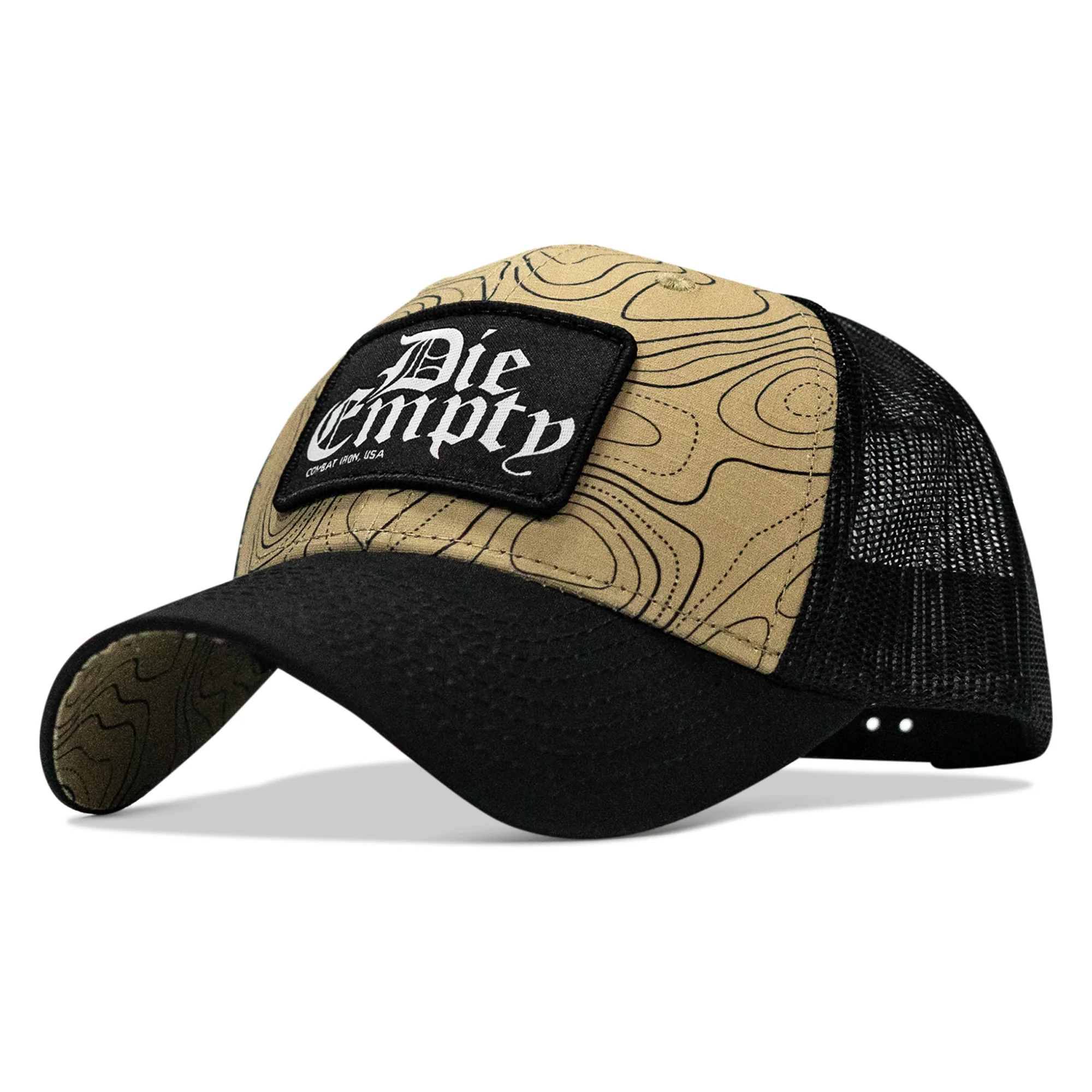 Die Empty Black Patch Original Ripstop Snapback Hat - Image 18
