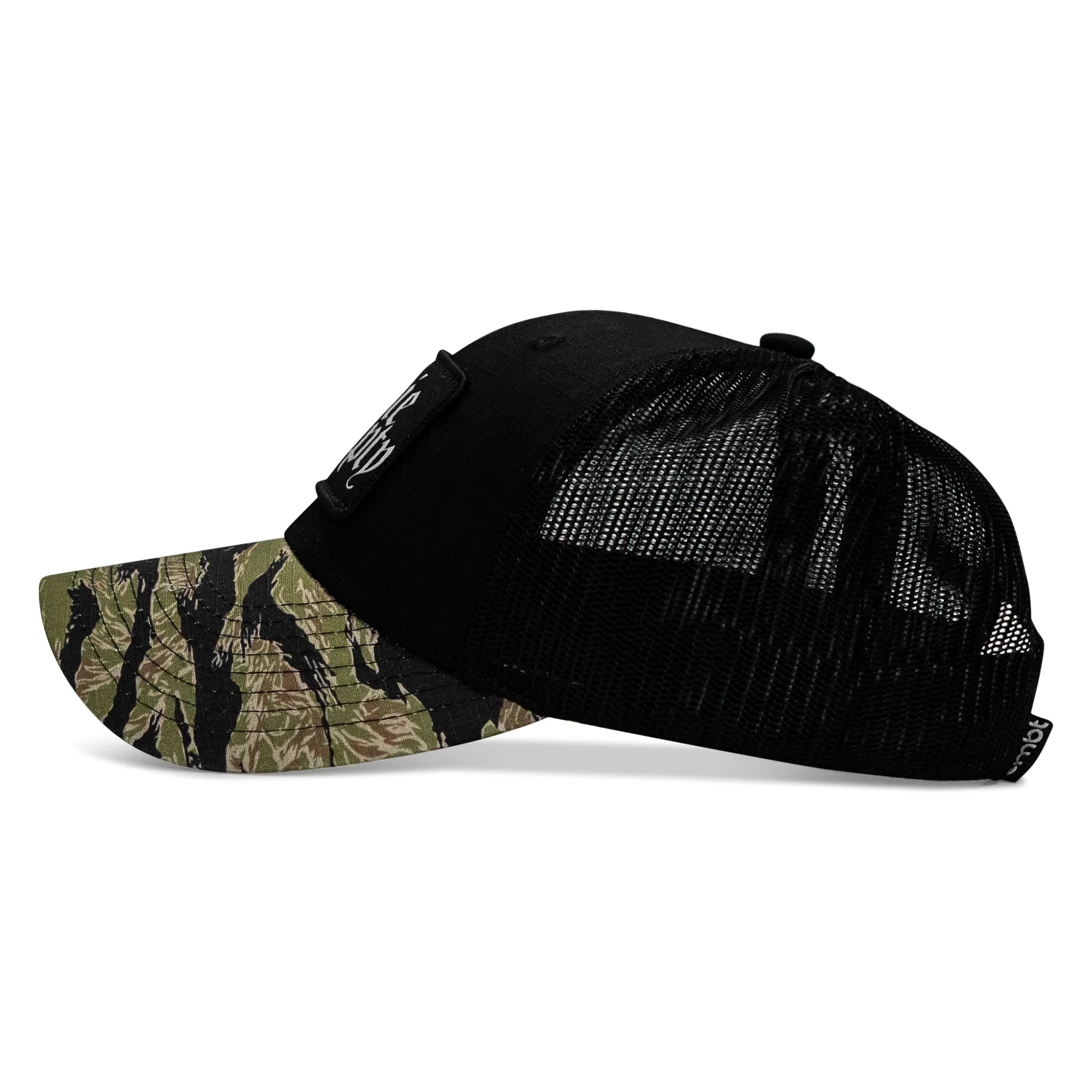Die Empty Black Patch Original Ripstop Snapback Hat - Image 5