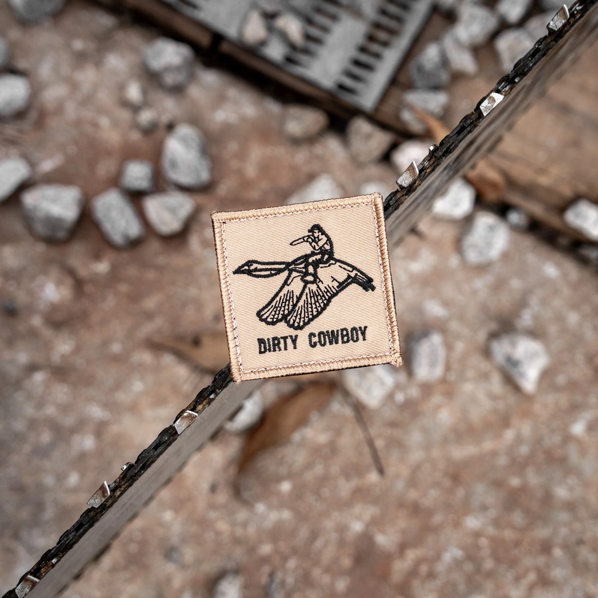 Dirty Cowboy Original Velcro Patch - Image 5