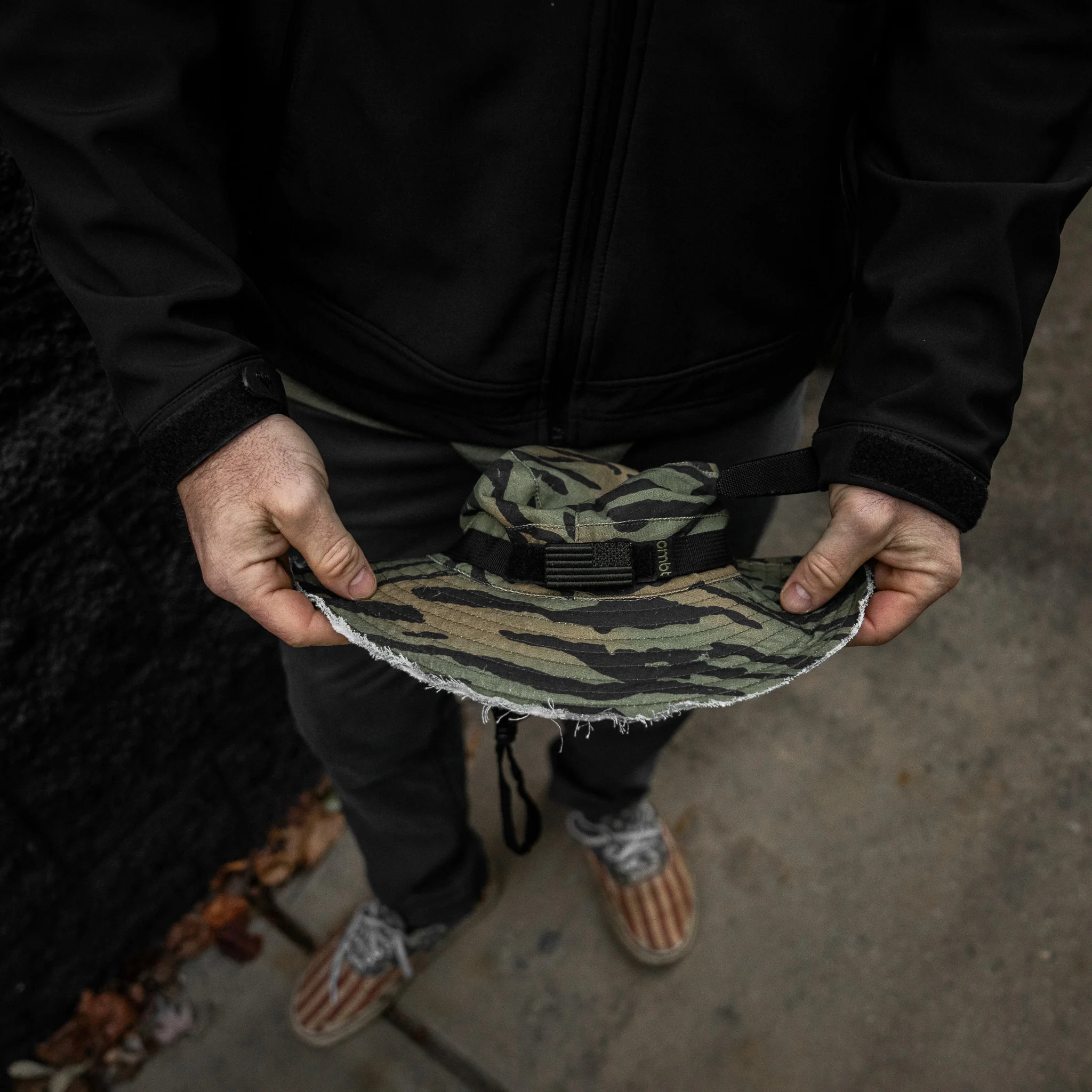 Distressed Ripstop Mid-Profile Tactical Boonie Hat - Image 47