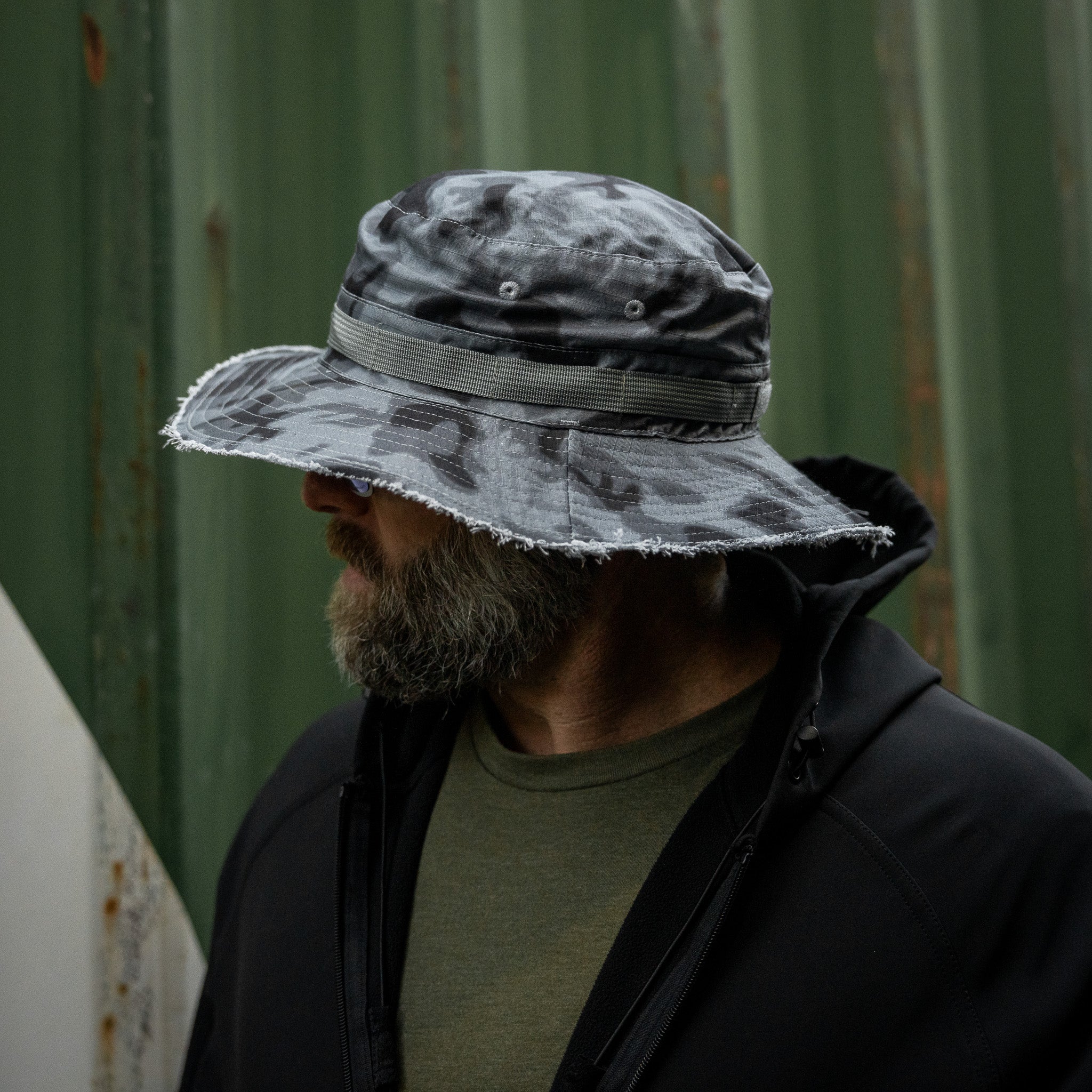 Distressed Ripstop Mid-Profile Tactical Boonie Hat - Image 62