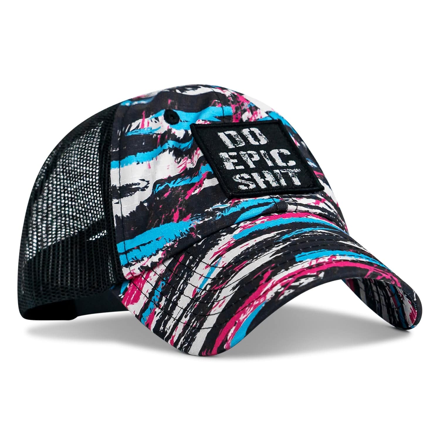Do Epic Shit Patch Tactical Ripstop Mesh Snapback Hat - Image 3