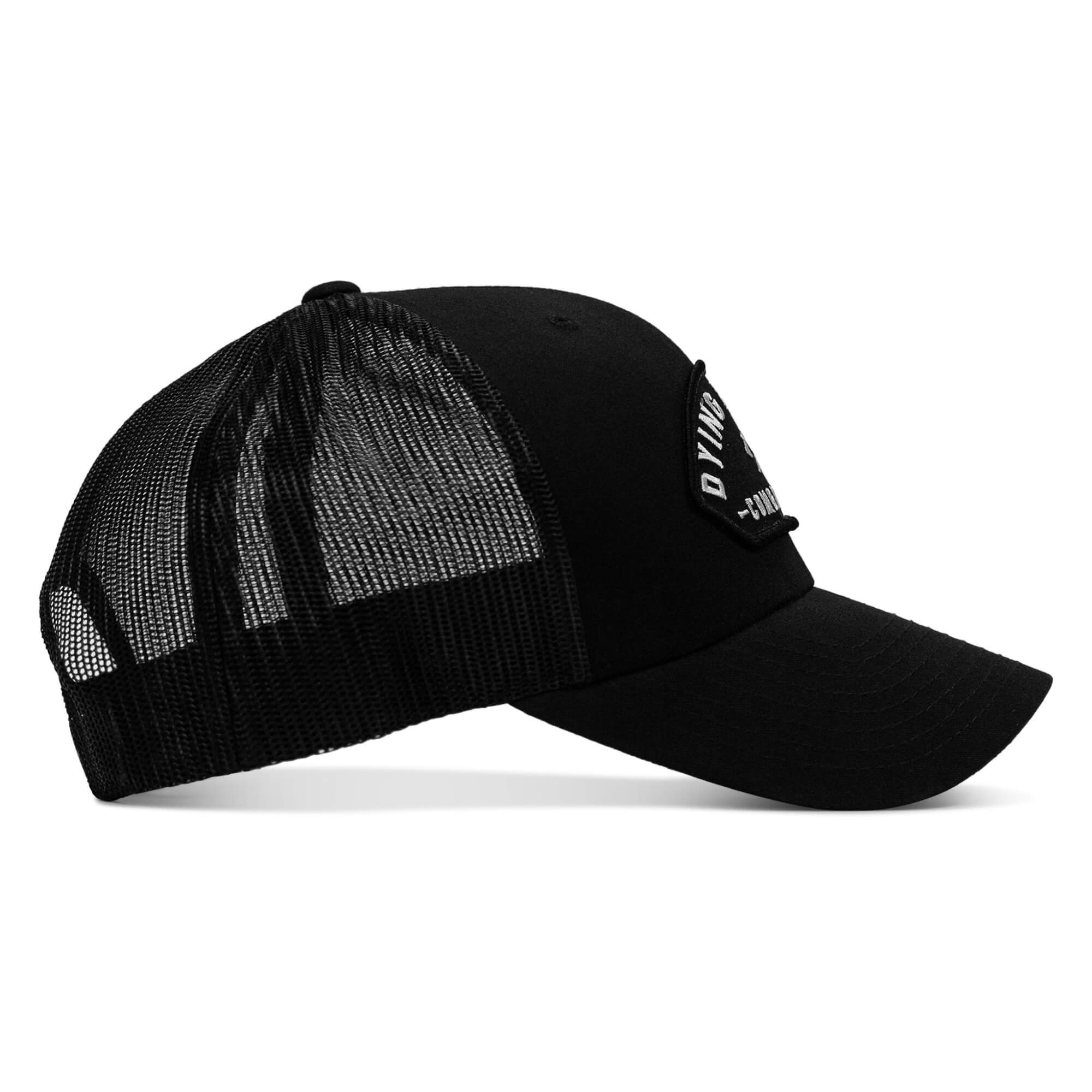Dying Is Easy Arched Patch Snapback Hat - Image 34