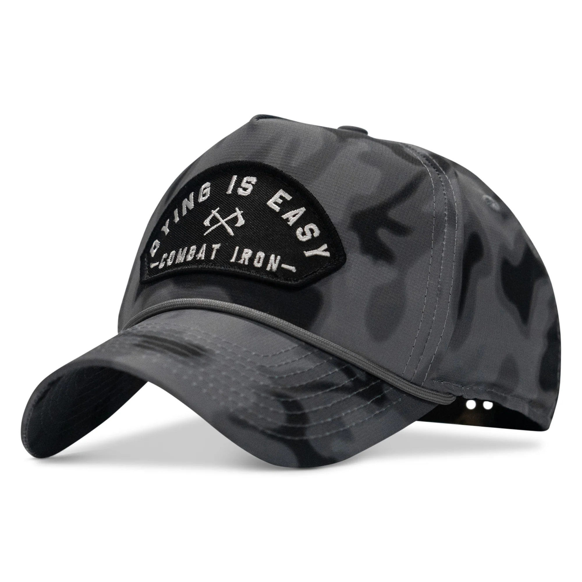 Dying Is Easy Arched Patch Weekender Snapback - Image 2