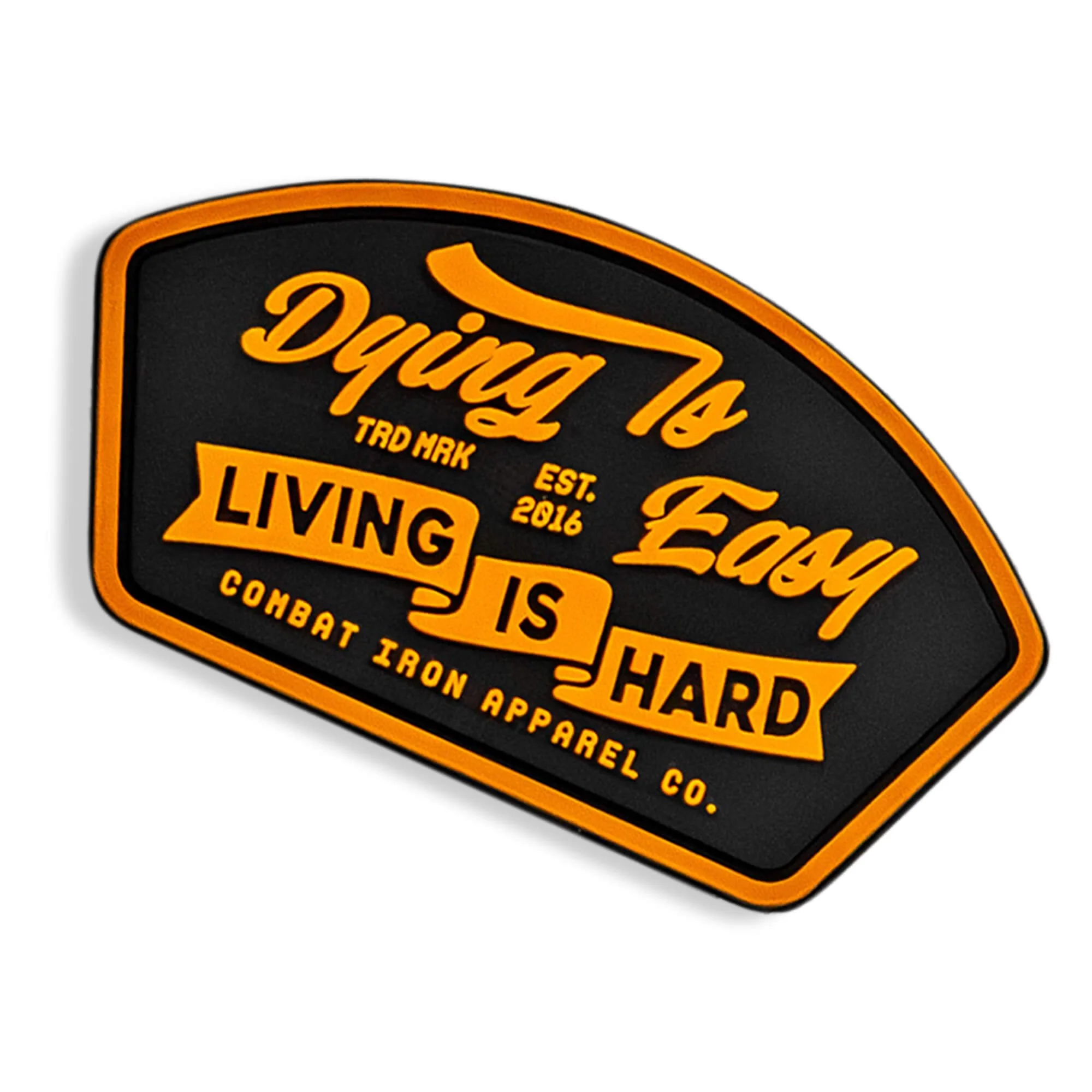 Dying Is Easy, Living Is Hard PVC Patch - Image 4