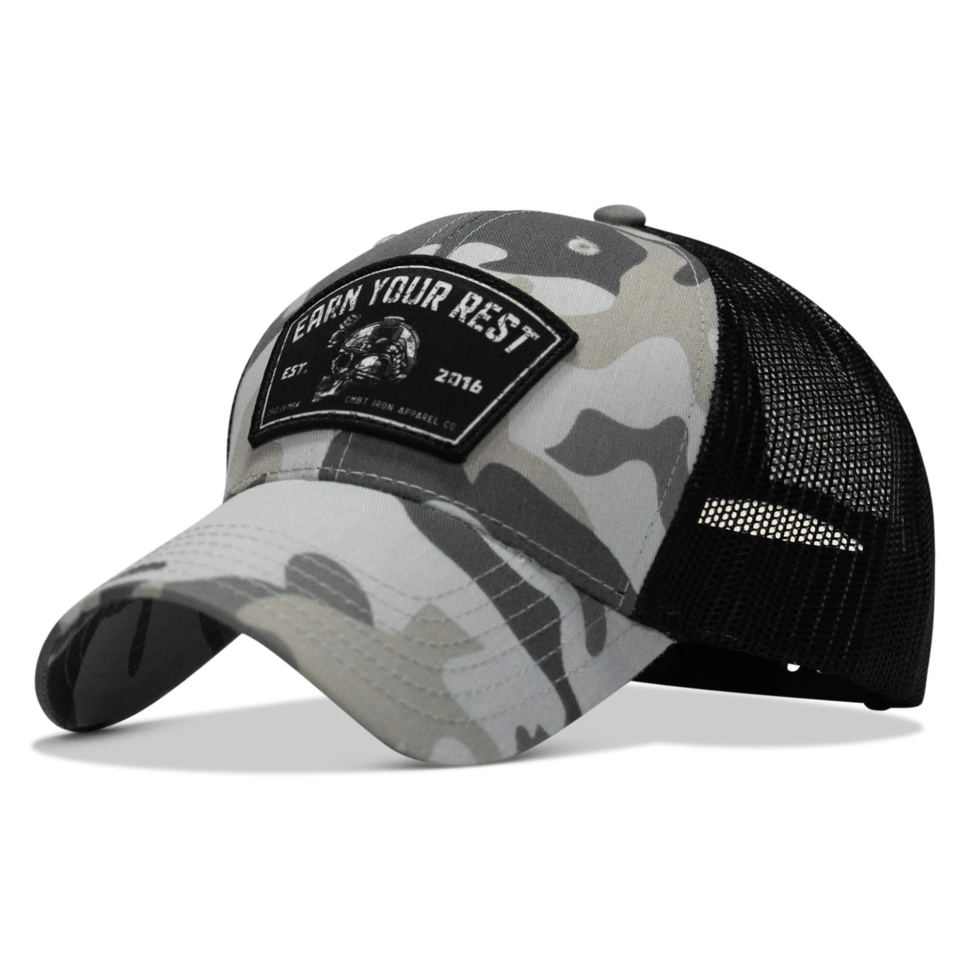Earn Your Rest Patch Snapback Hat - Image 34