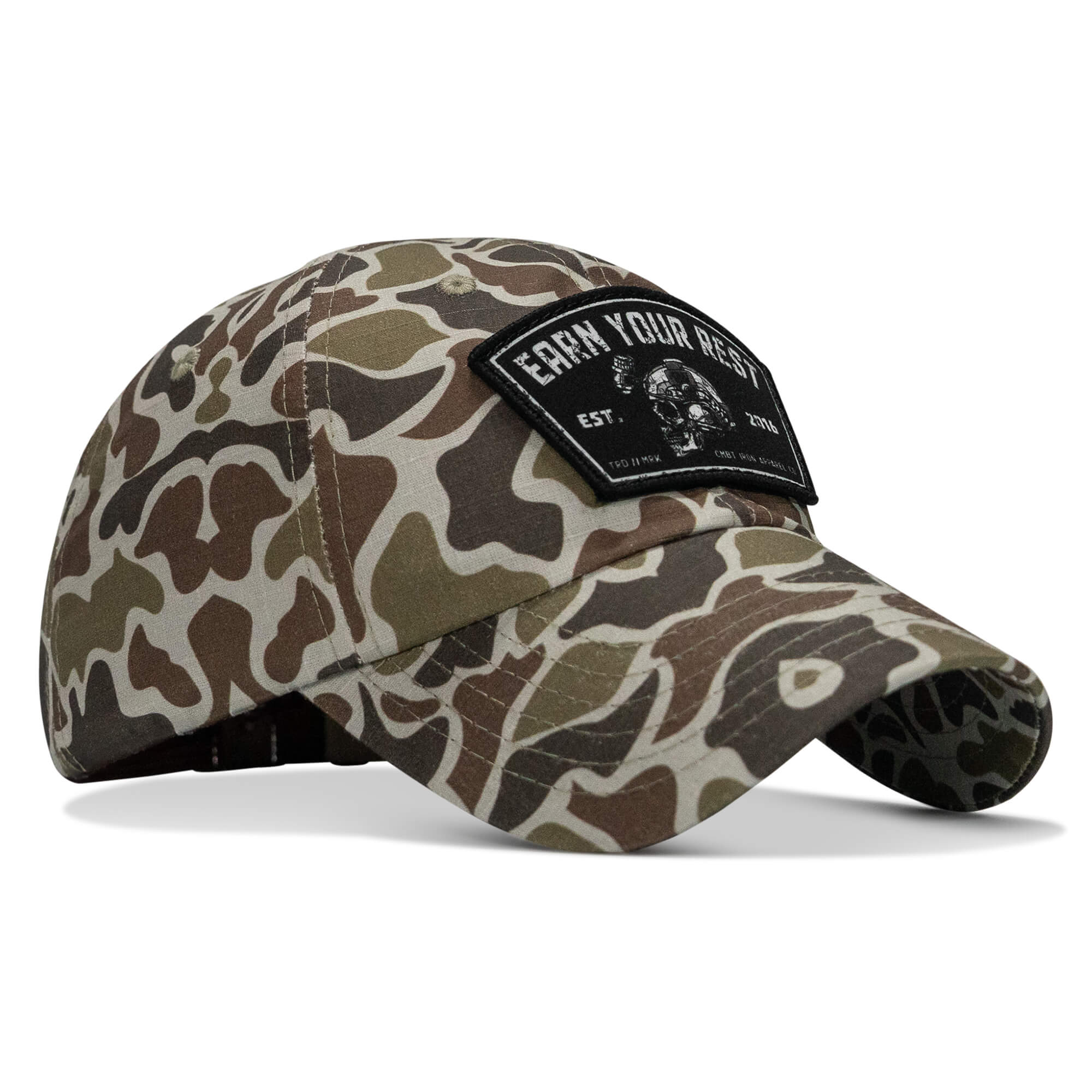 Earn Your Rest Patch Tactical Ripstop Mesh Snapback Hat - Image 63