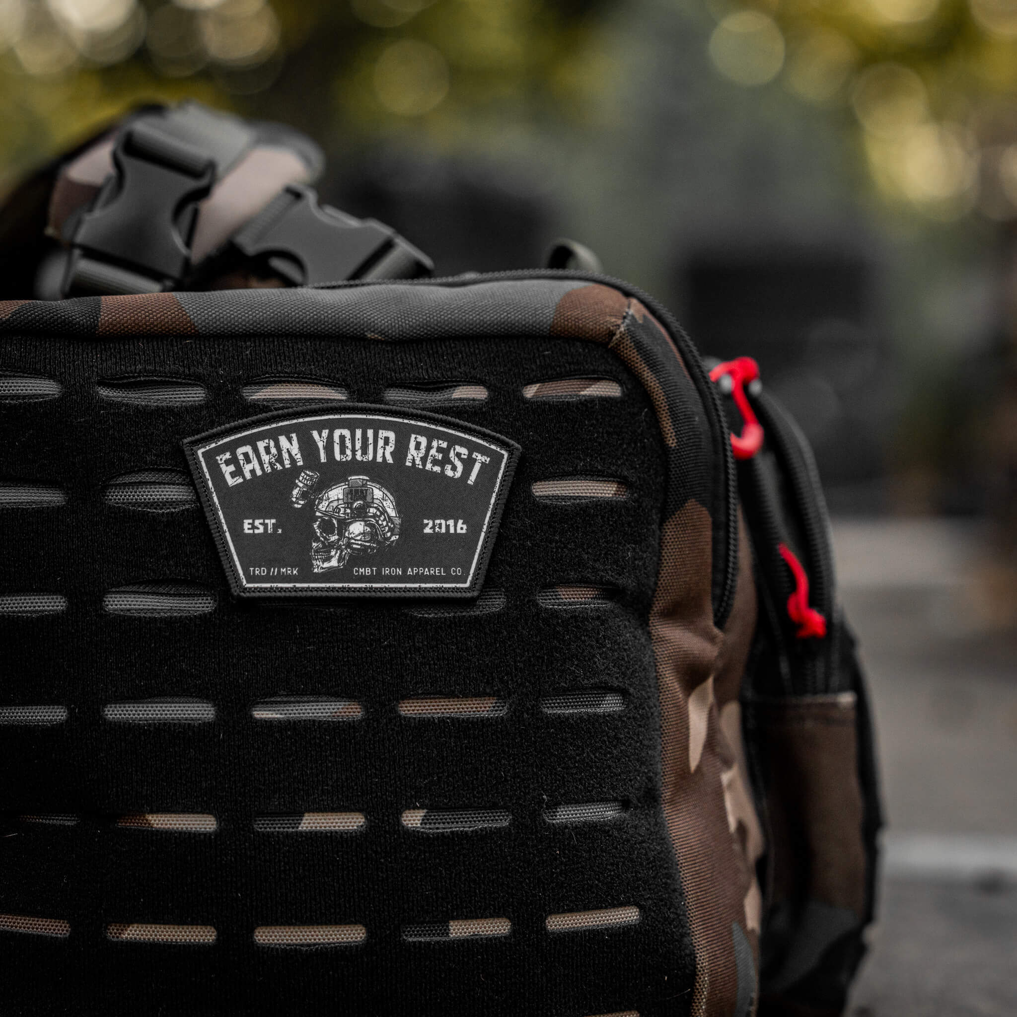 Earn Your Rest Velcro Patch - Image 4