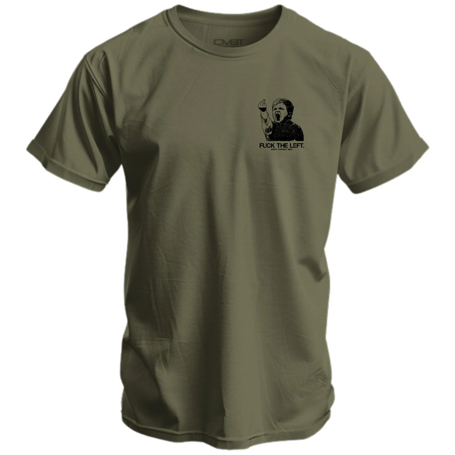 F*ck The Left Men's T-Shirt - Image 4