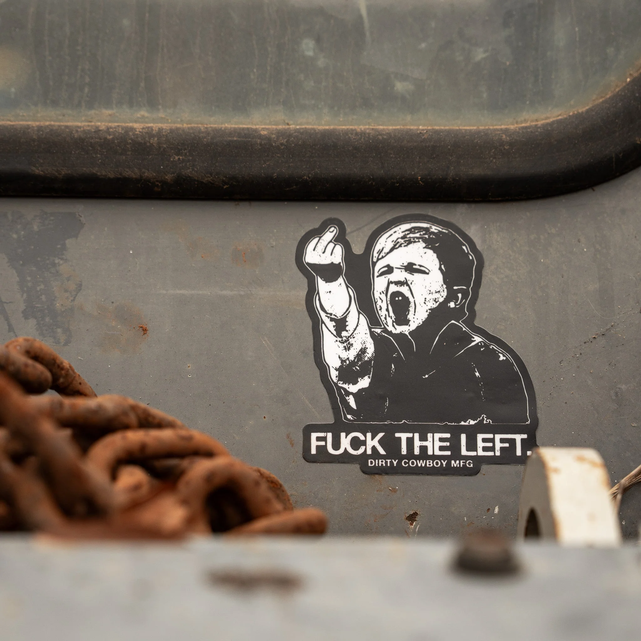 Fck The Left. Decal Sticker - Image 5