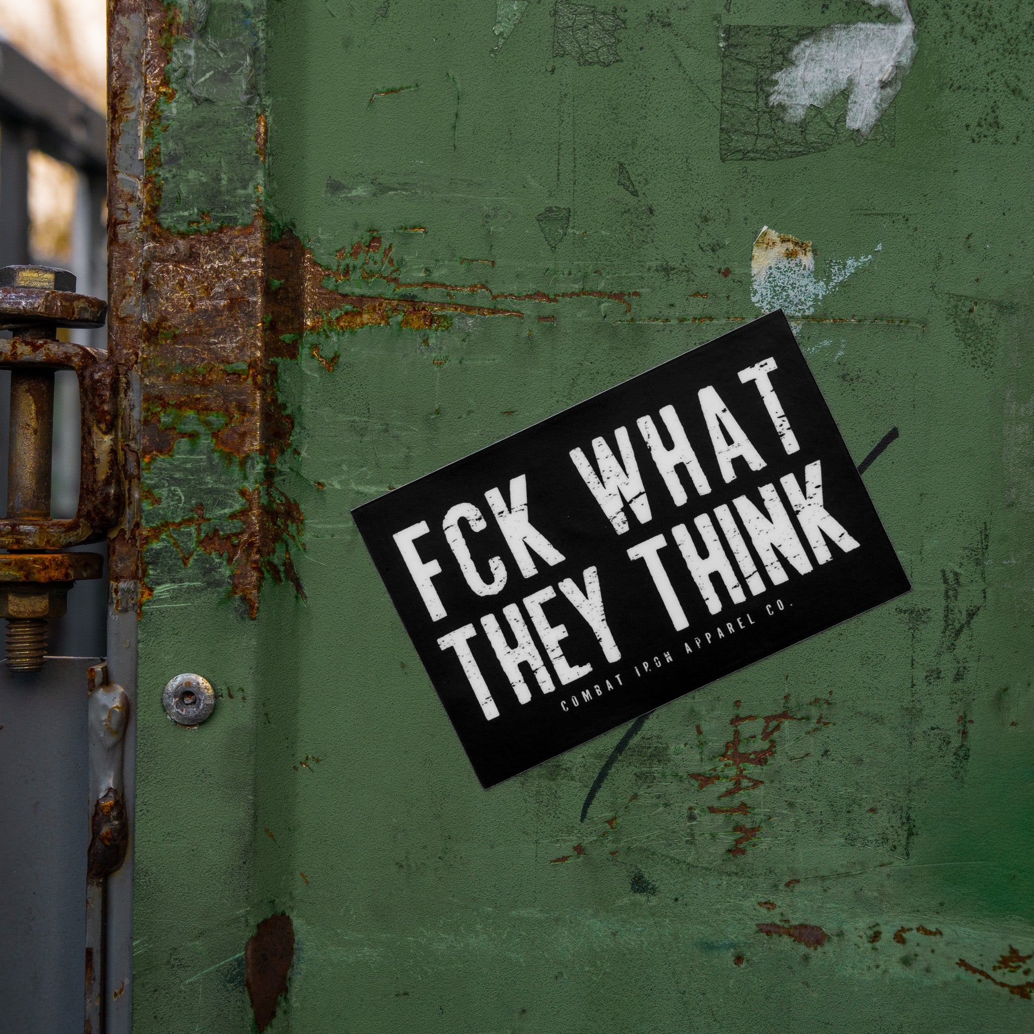 Fck What They Think Decal - Image 2
