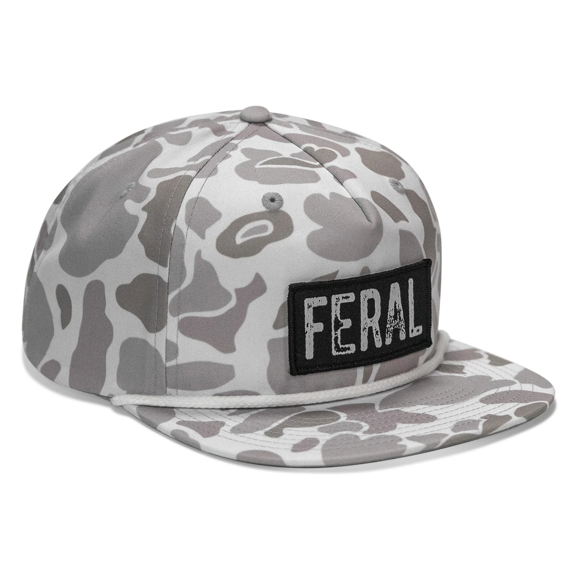 Feral Patch Flatbill Snapback Hat - Image 37