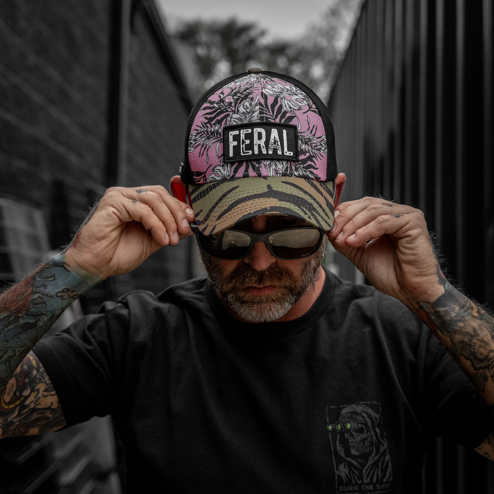 Feral Patch Original Ripstop Snapback Hat - Image 22