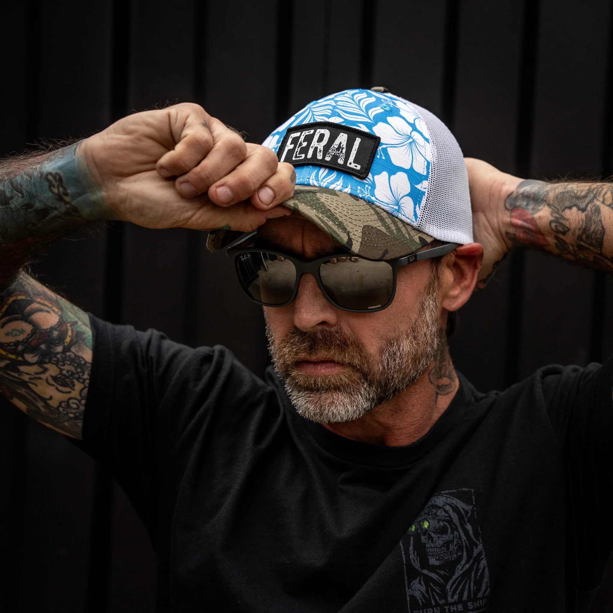 Feral Patch Original Ripstop Snapback Hat - Image 33