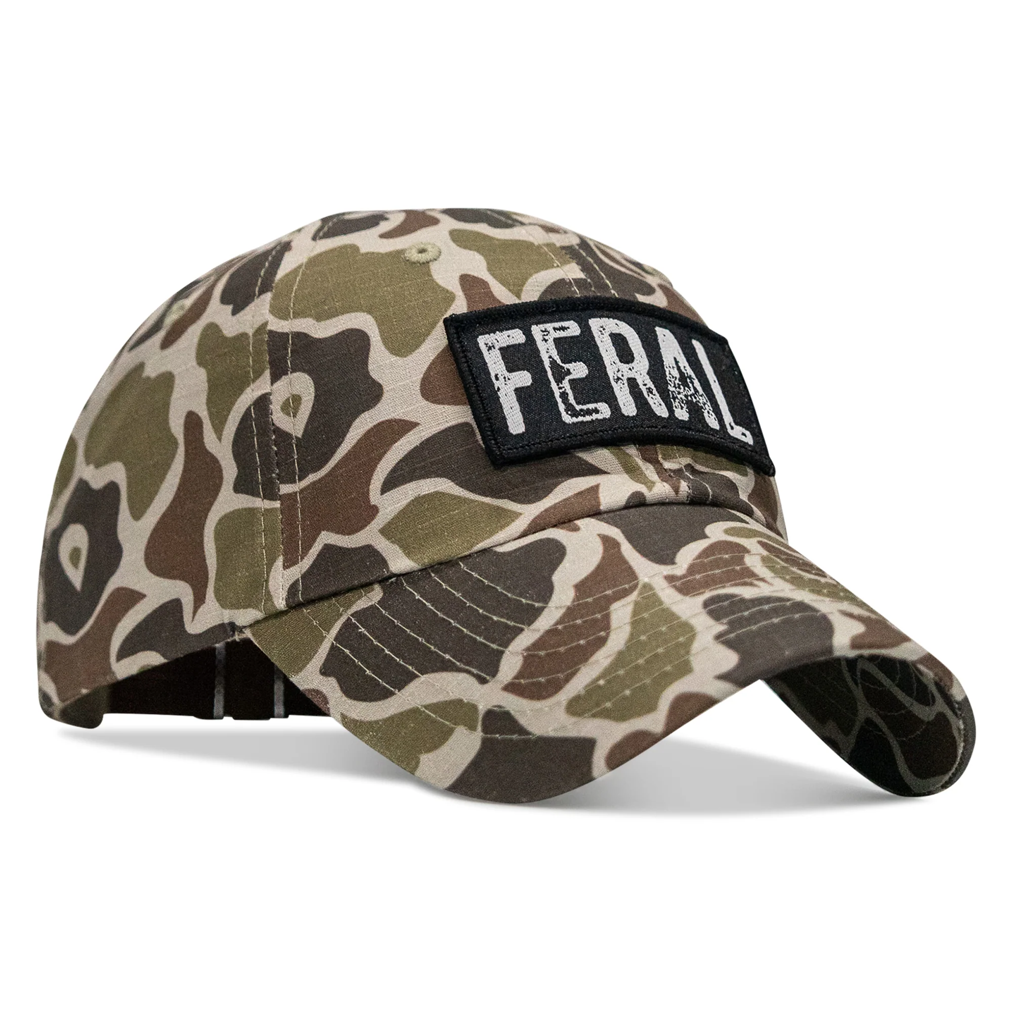 Feral Patch RipStop Tactical Mesh Snapback Hat - Image 125