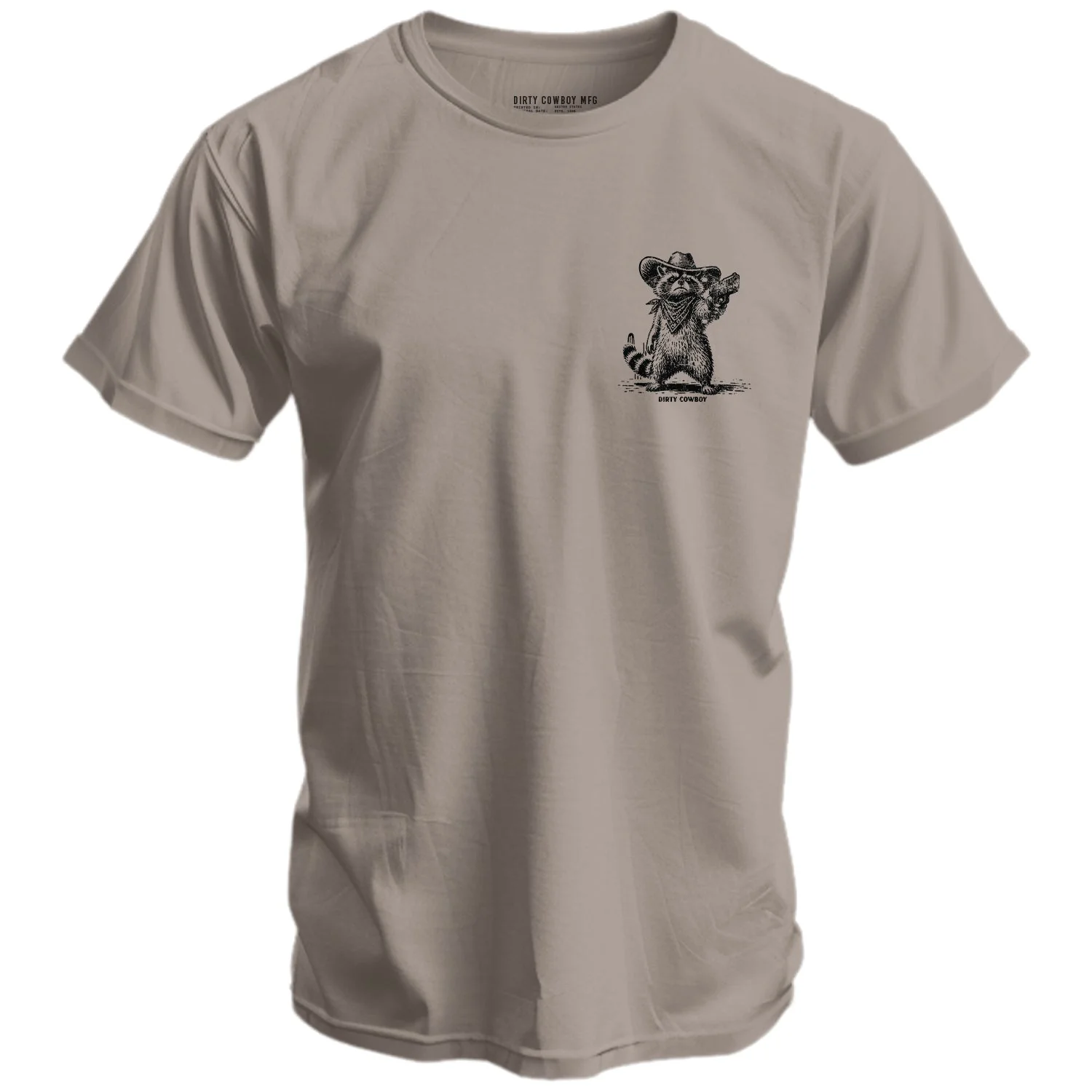 Fight Me Coward Raccoon Men's T-Shirt - Image 6