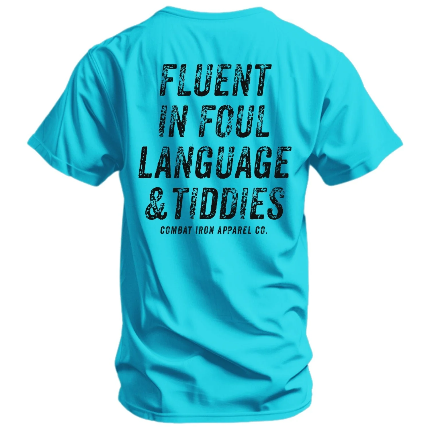 Fluent In Foul Language and Tiddies Men's T-Shirt - Image 5