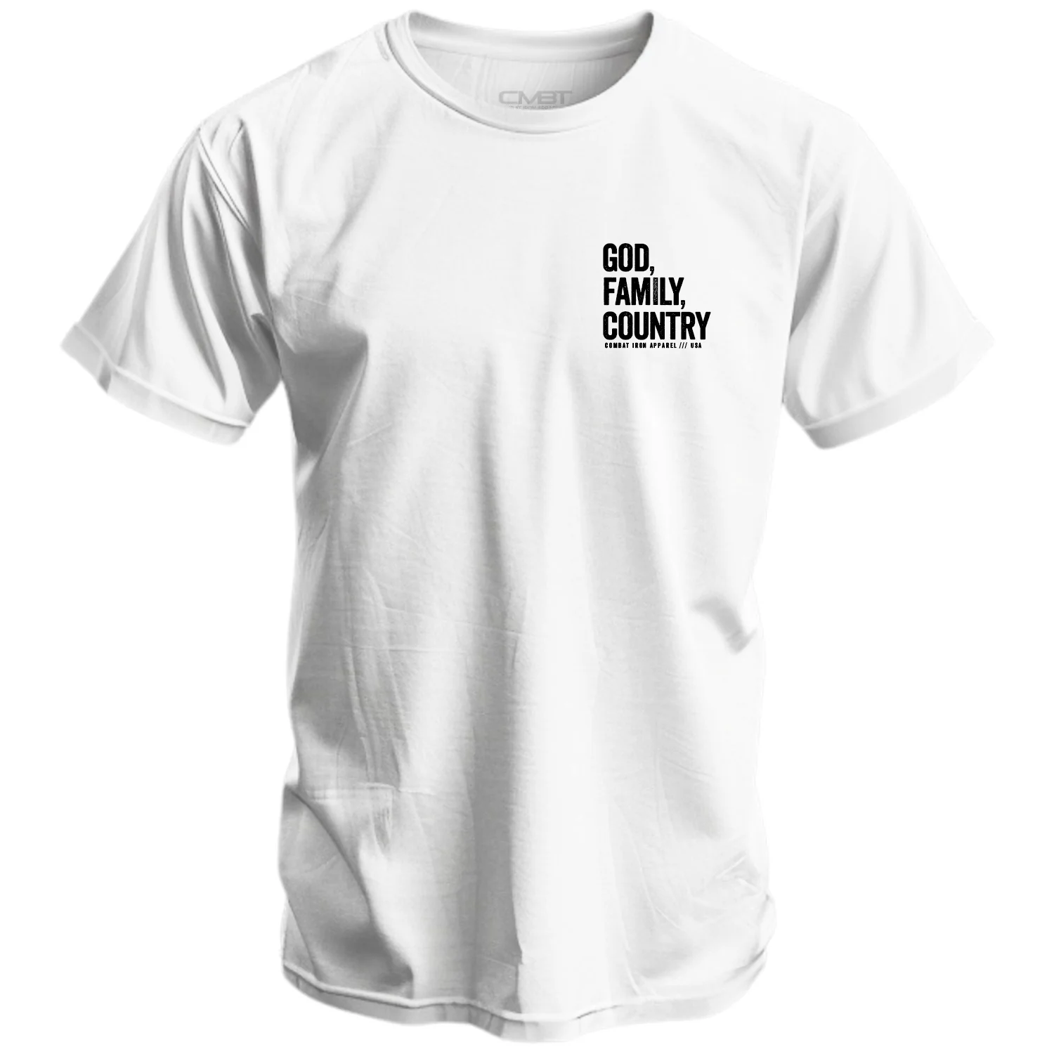 God, Family, Country - Honoring Charlie Kirk Men's T-Shirt - Image 4
