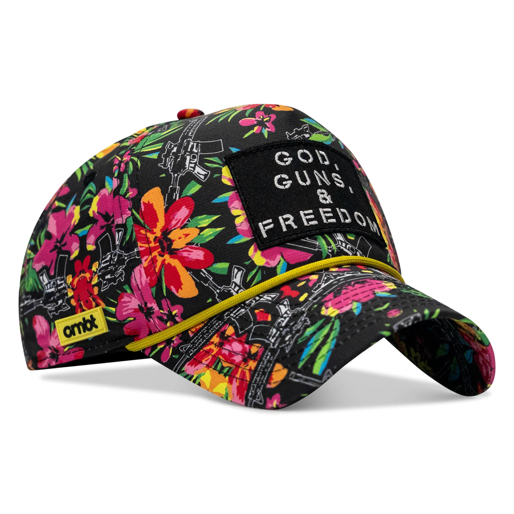God, Guns, And Freedom Patch Weekender Snapback Hat - Image 3