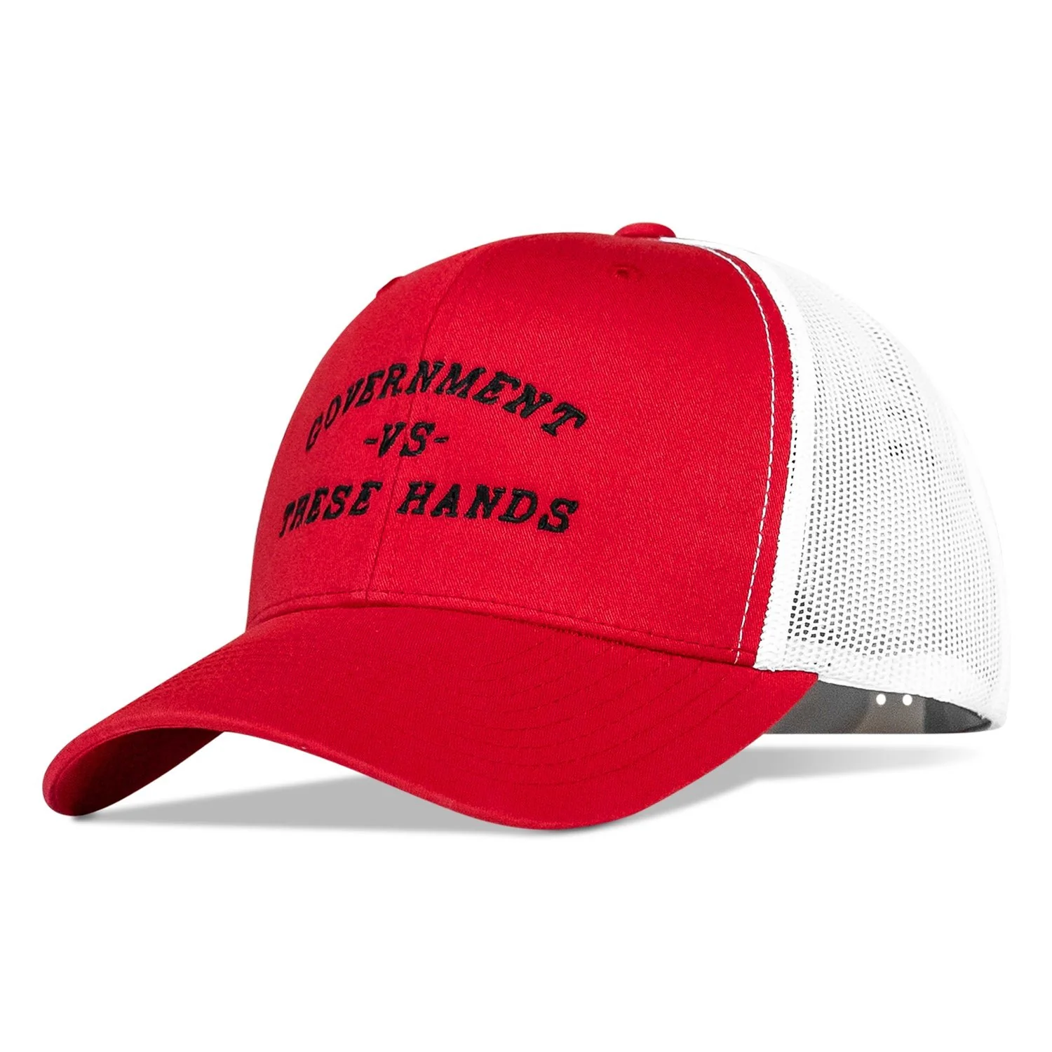 Government -vs- These Hands SnapBack Hat - Image 17