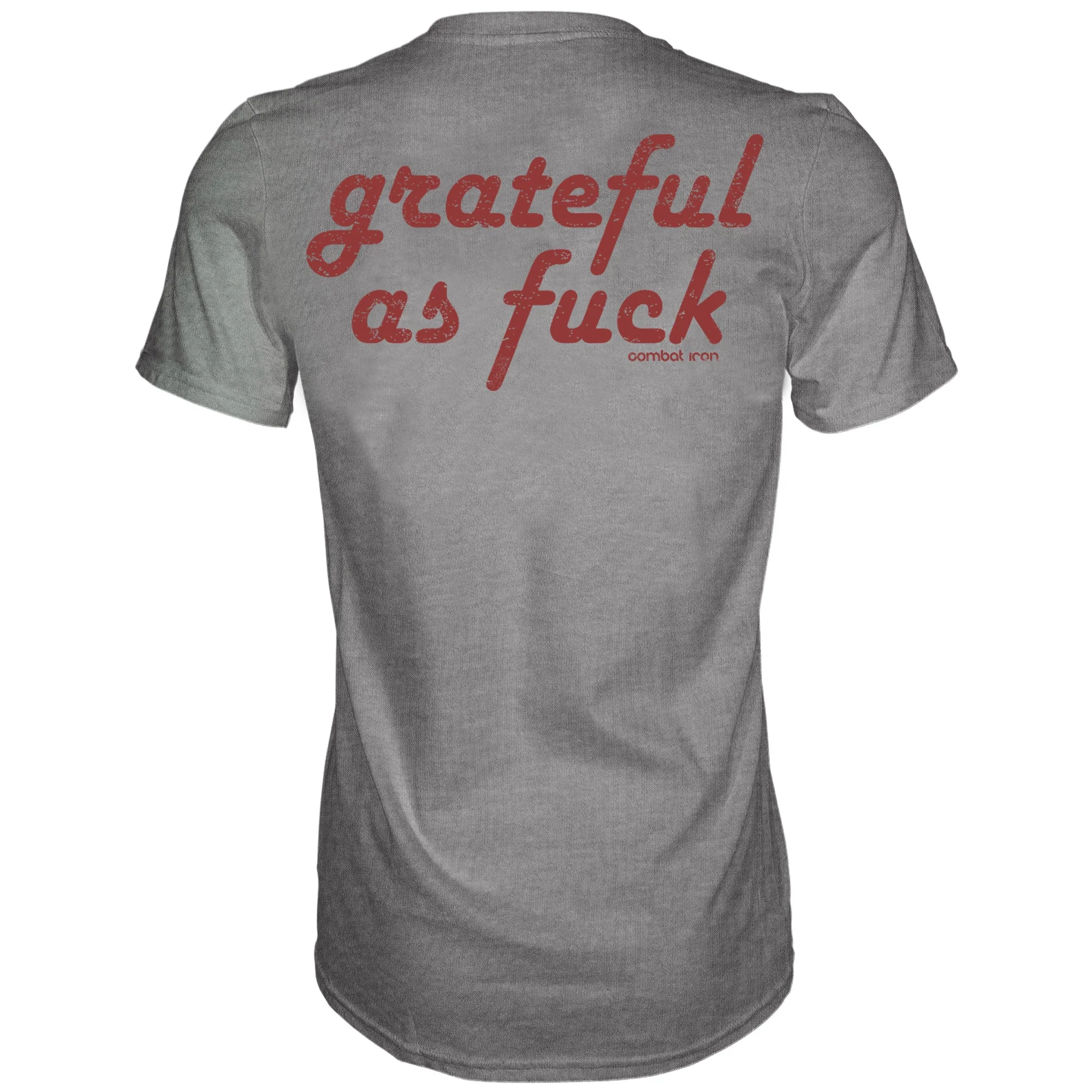 Grateful As Fuck Men's T-Shirt - Image 2