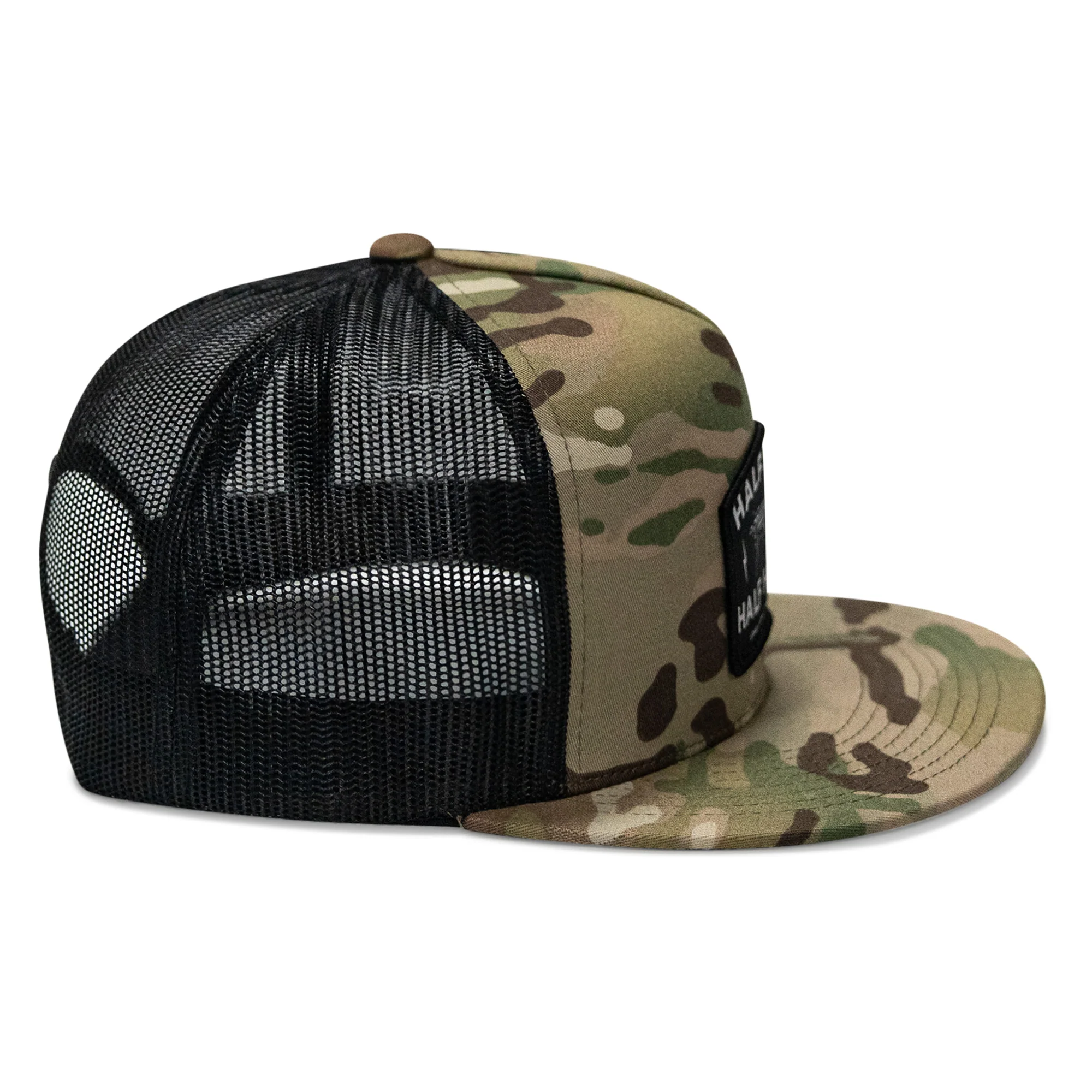 Half Holy. Half Hood. Flatbill Hat - Image 35