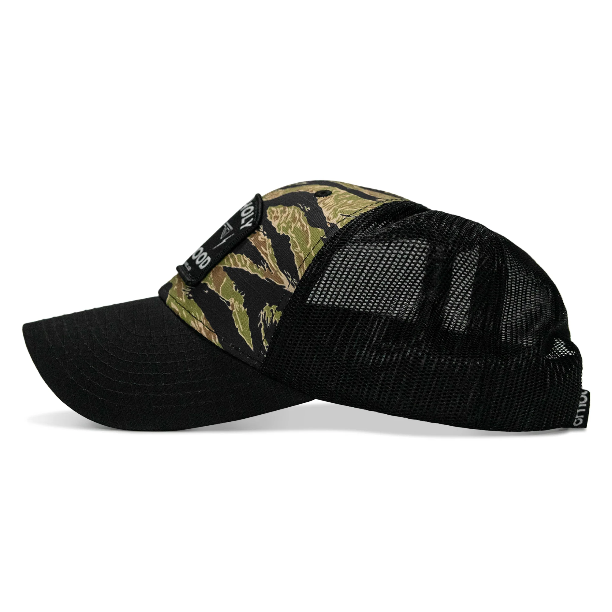 Half Holy. Half Hood Patch Original Ripstop Snapback Hat - Image 39