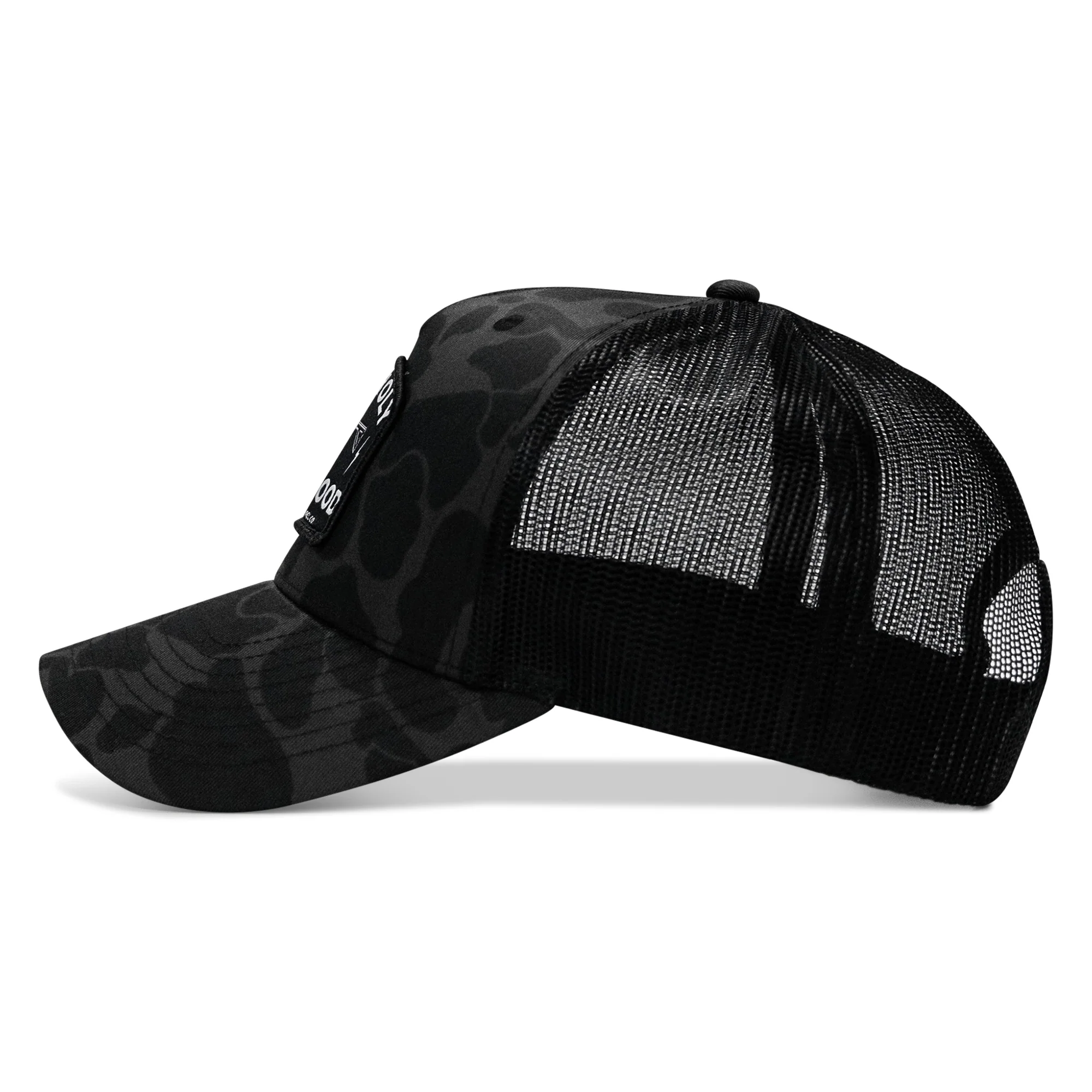 Half Holy. Half Hood. Patch Snapback Hat - Image 32