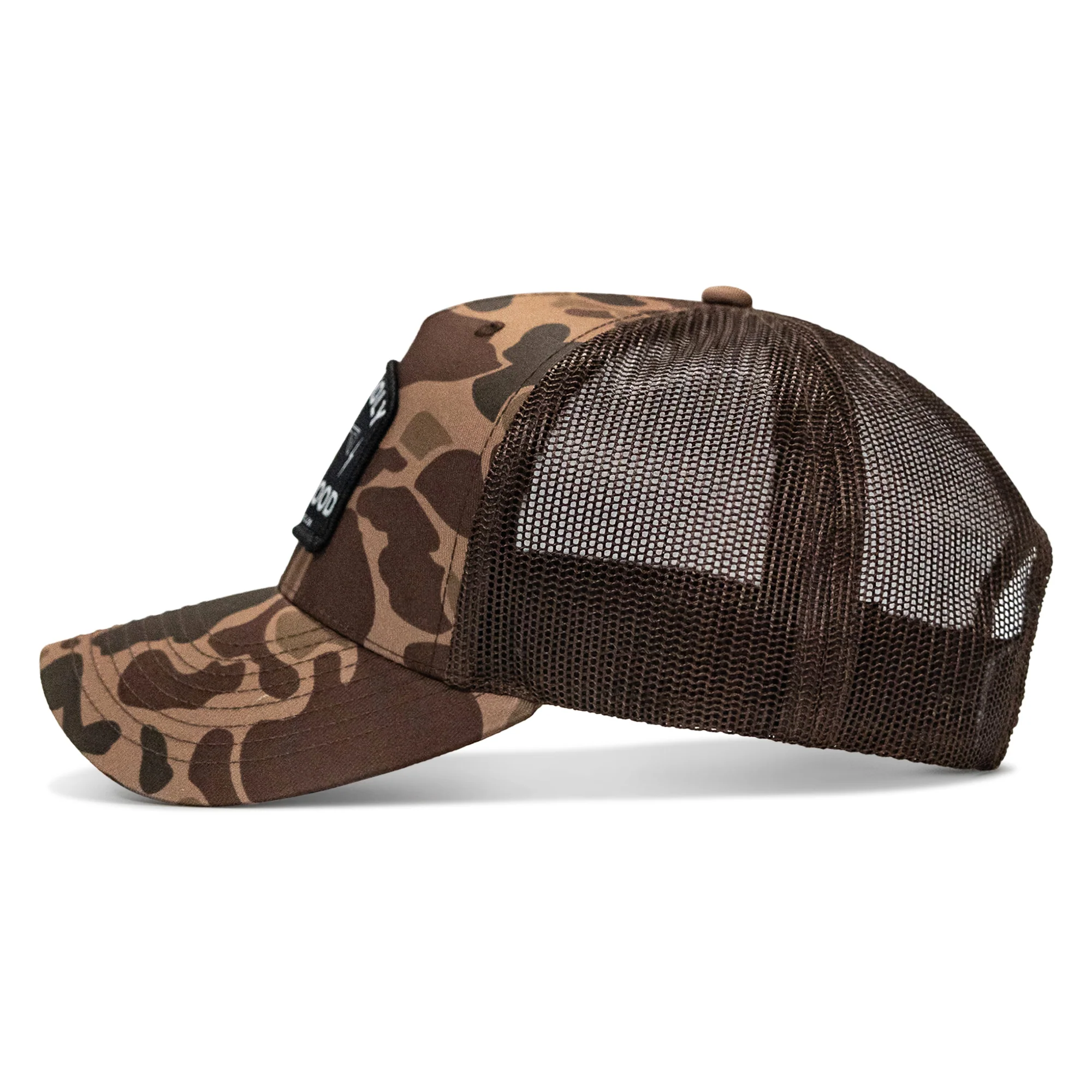 Half Holy. Half Hood. Patch Snapback Hat - Image 69
